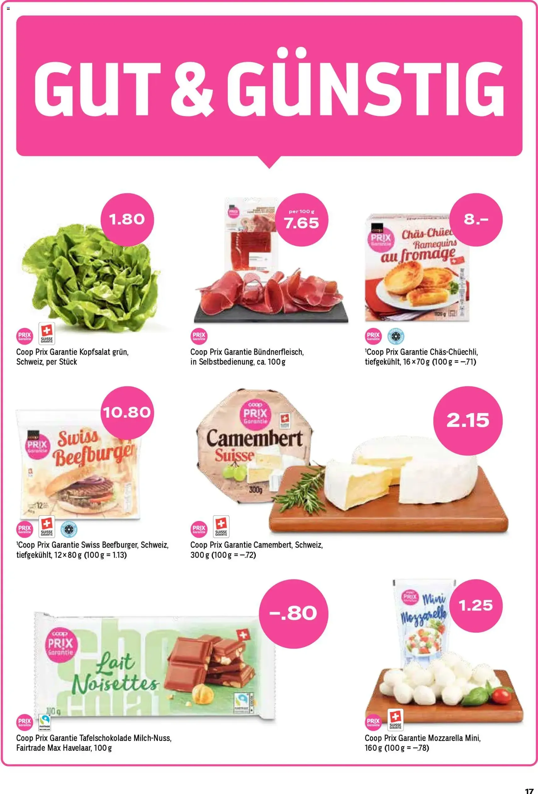 Coop aktionen - Gültiger Prospekt ab 23.04.2026, Seite 17 von insgesamt 24