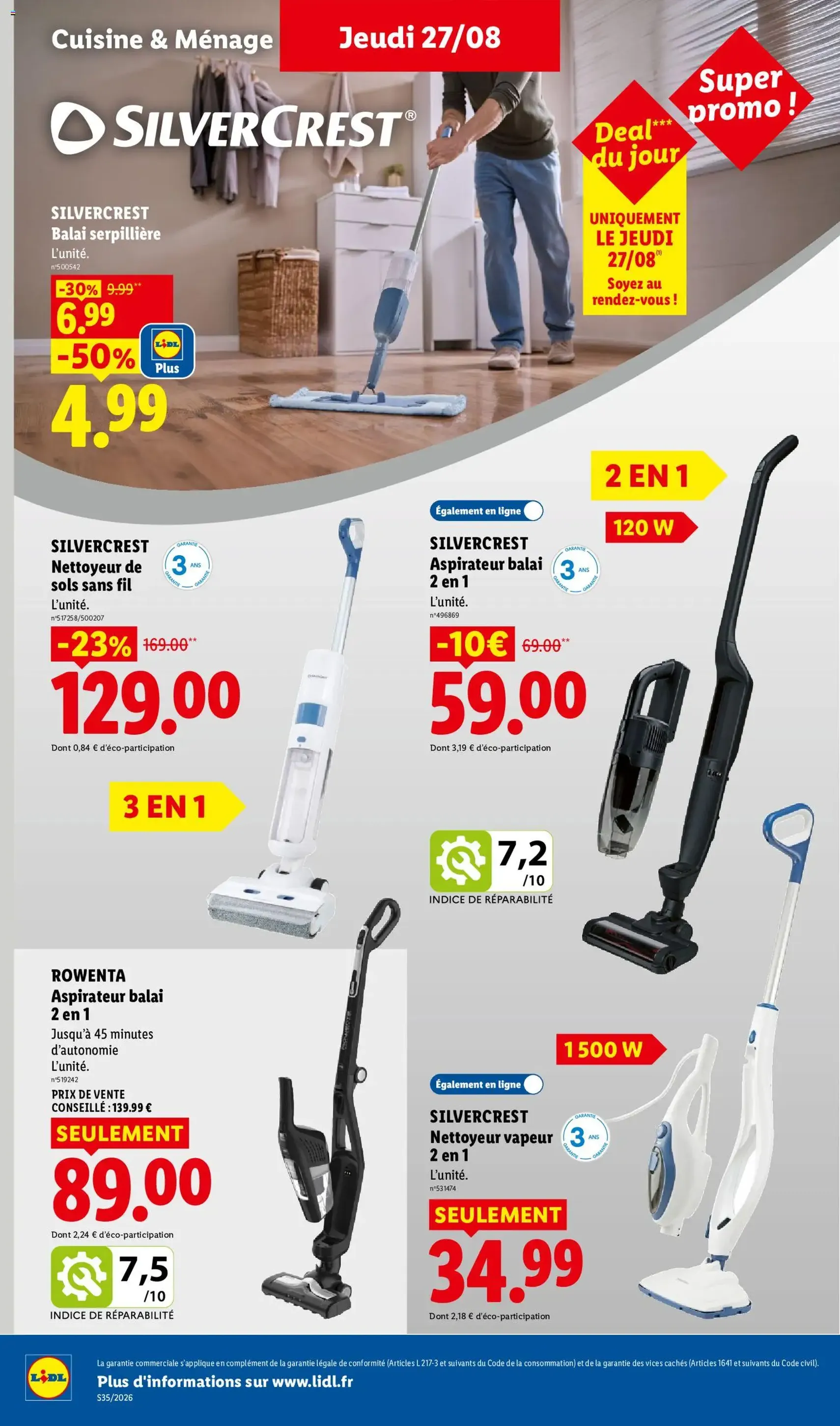 LIDL catalogue - brochure valable à partir du 27/08/2026, page 36 sur 61