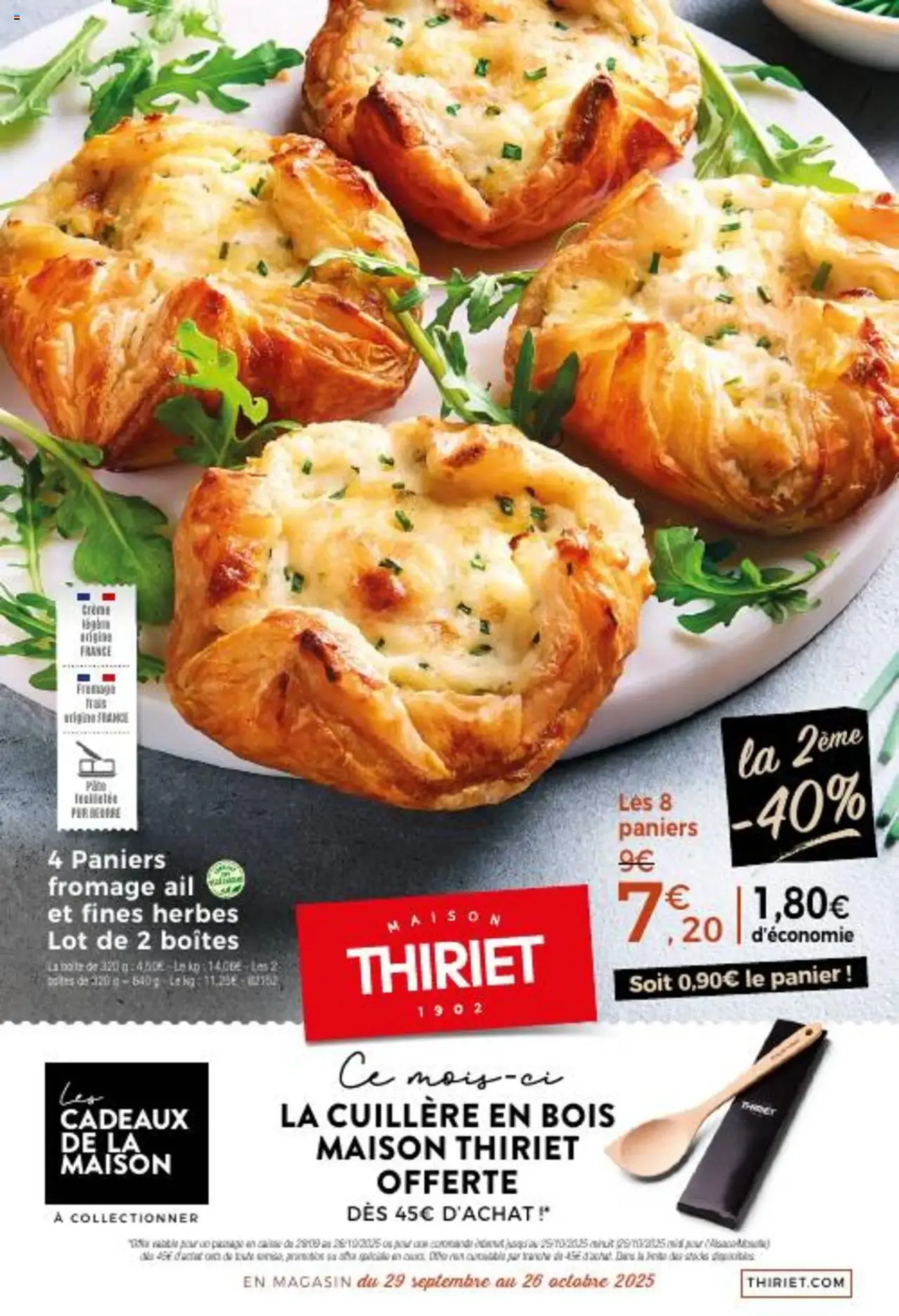 Thiriet catalogue - brochure valable à partir du 29/09/2025, page 1 sur 16