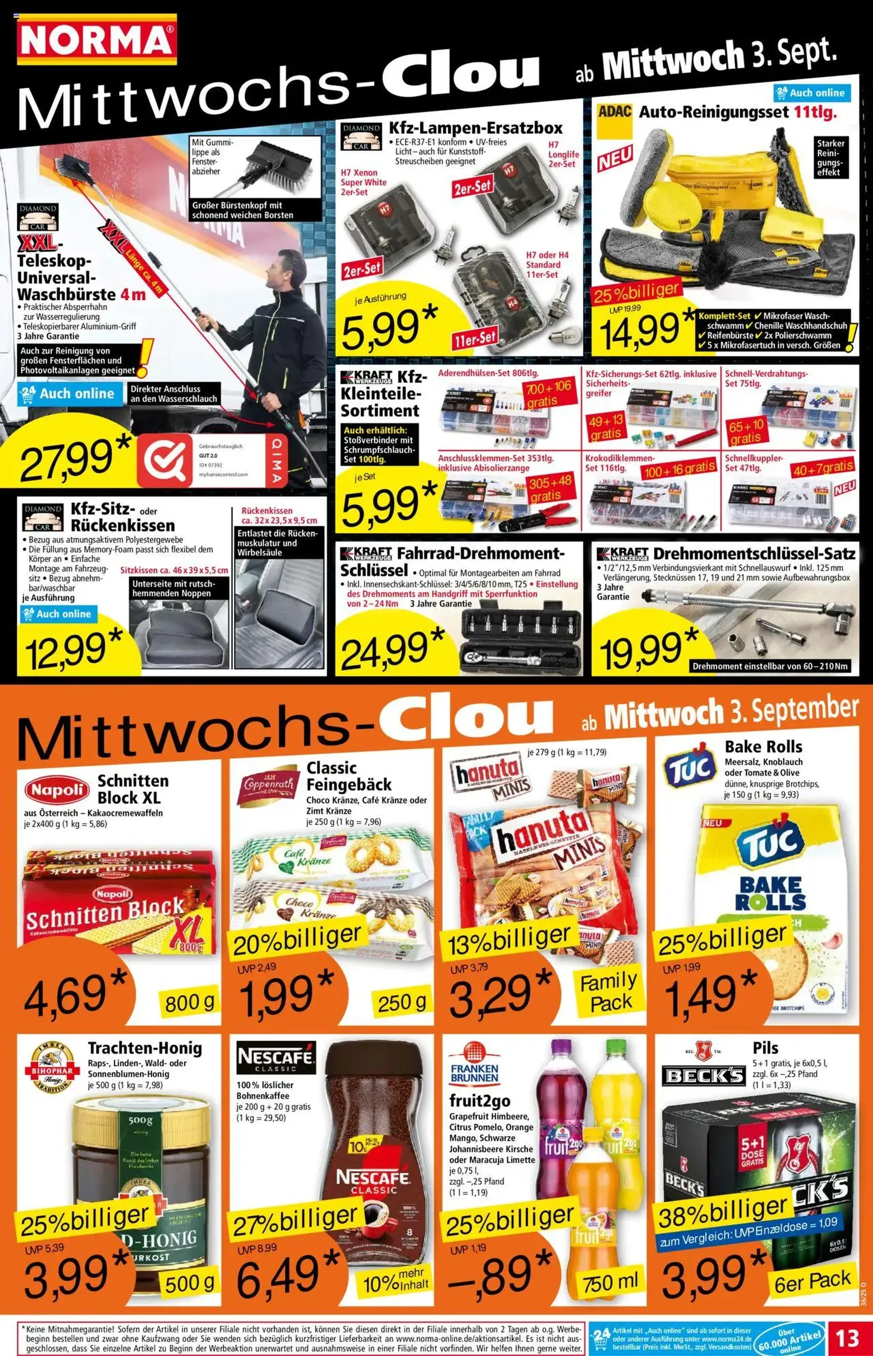 Norma Prospekt - Gültiger Prospekt ab 01.09.2025, Seite 13 von insgesamt 18 Norma Prospekt - Gültiger Prospekt ab 01.09.2025, Seite 13 von insgesamt 18