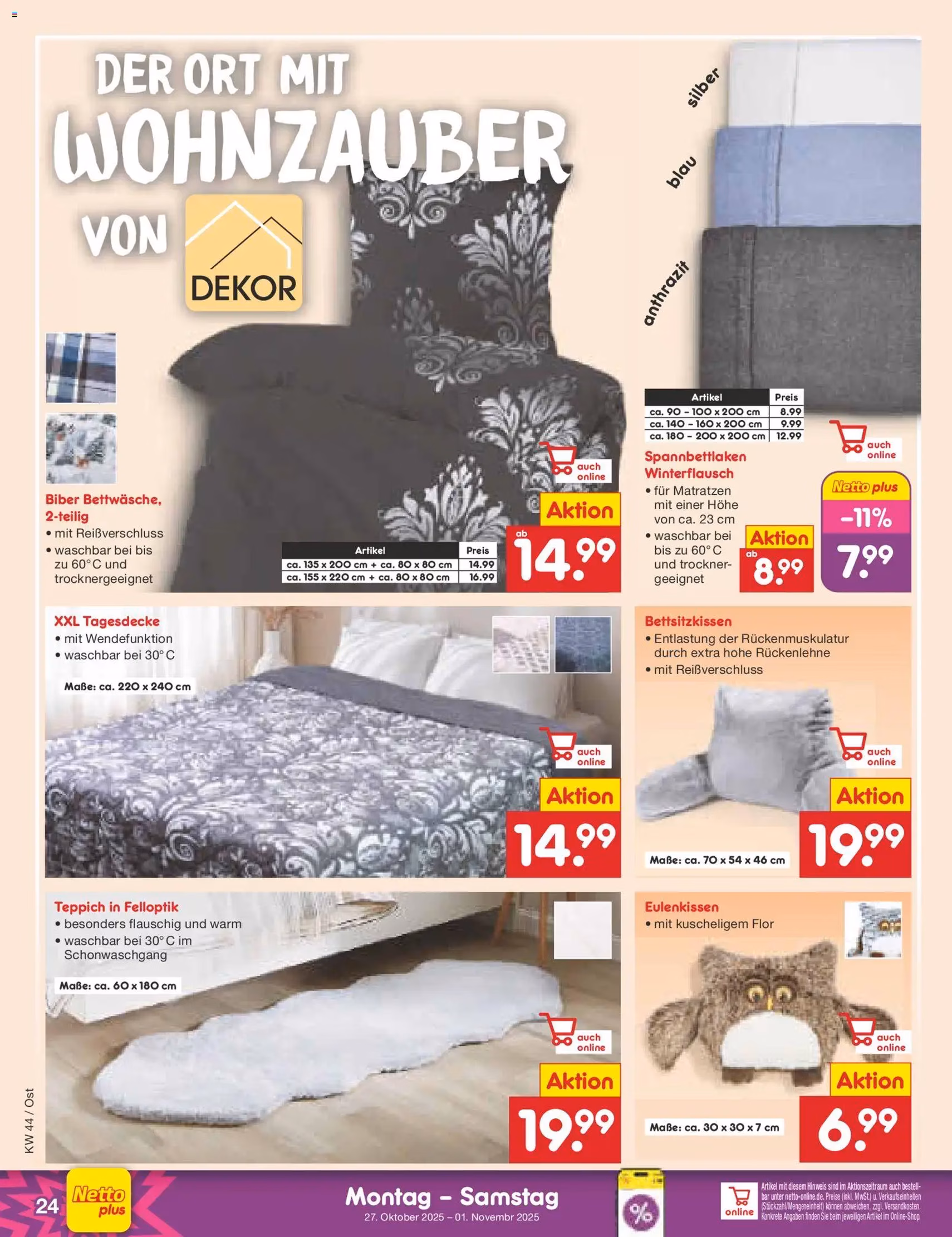 Netto Marken-Discount Prospekt - Gültiger Prospekt ab 27.10.2025, Seite 26 von insgesamt 65 Netto Marken-Discount Prospekt - Gültiger Prospekt ab 27.10.2025, Seite 26 von insgesamt 65