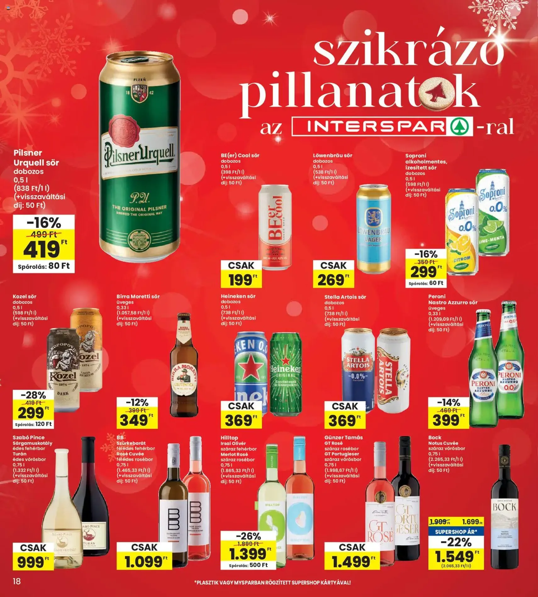 Interspar Akciós újság - 2025.12.18. érvényes szórólap 18 oldal 24 oldalból