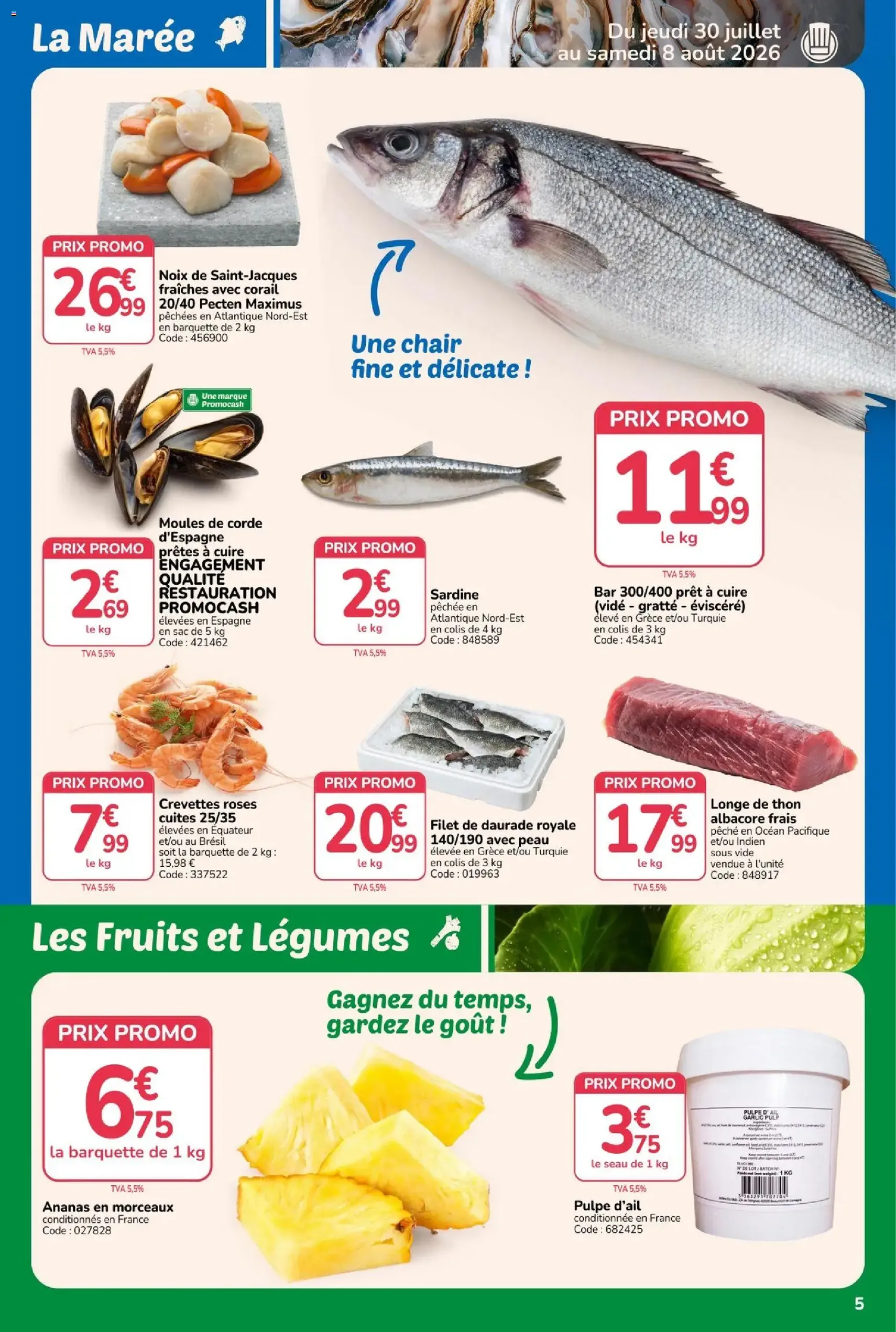 Promocash catalogue - brochure valable à partir du 30/07/2026, page 5 sur 24