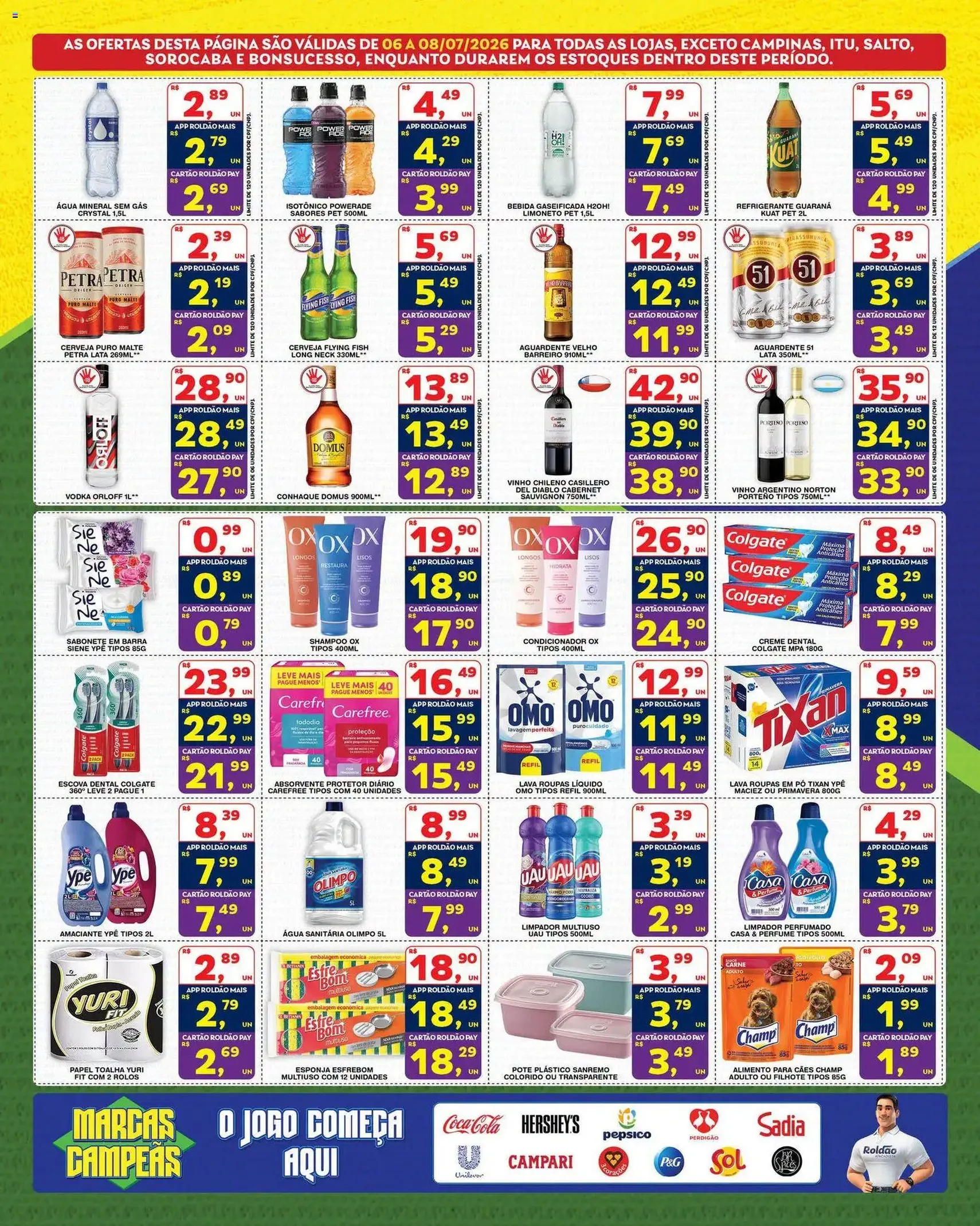 Roldão - Ofertas da semana - folheto válido a partir de 06/07/2026 página 4 de 4