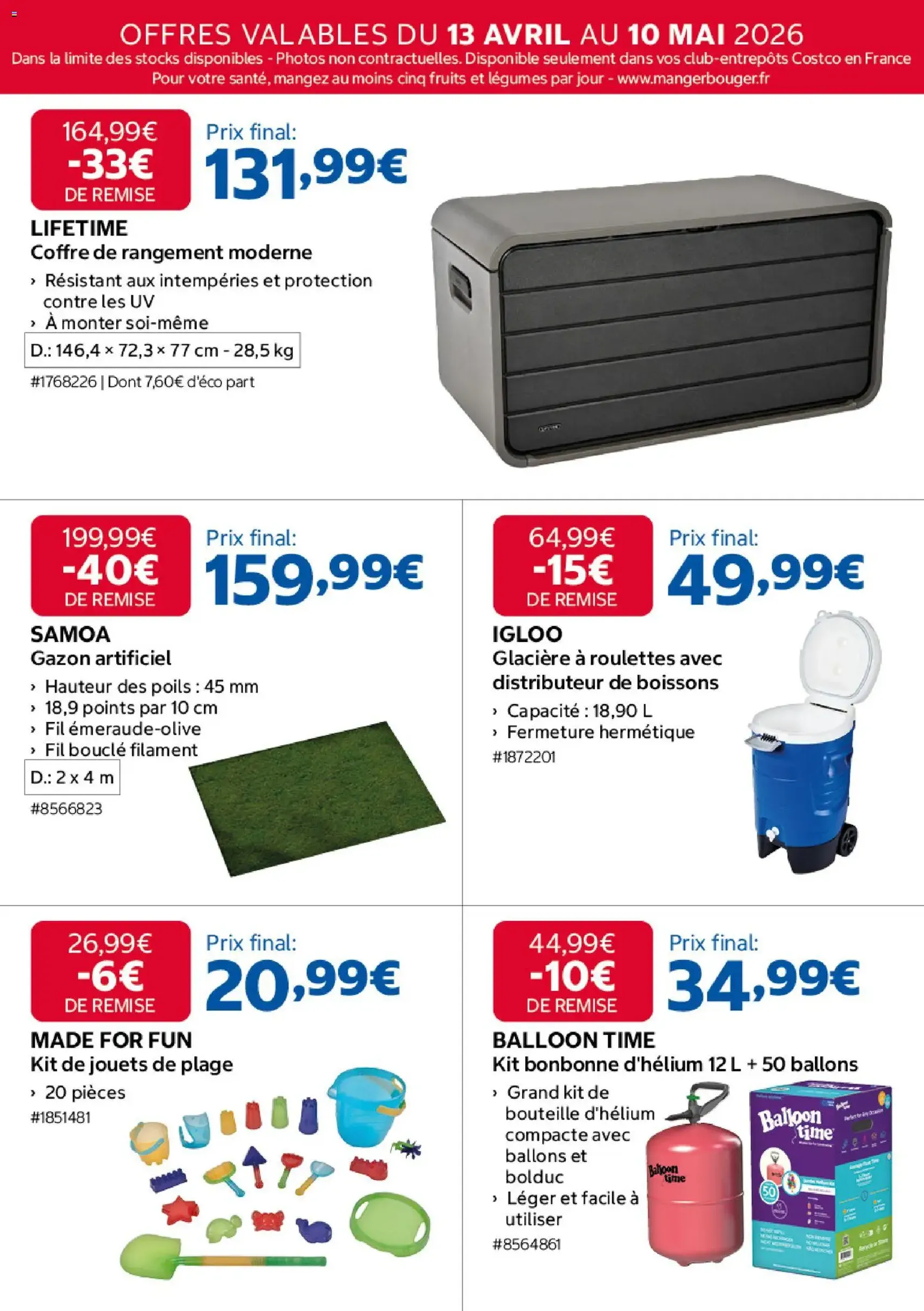 Costco catalogue - brochure valable à partir du 13/04/2026, page 16 sur 20