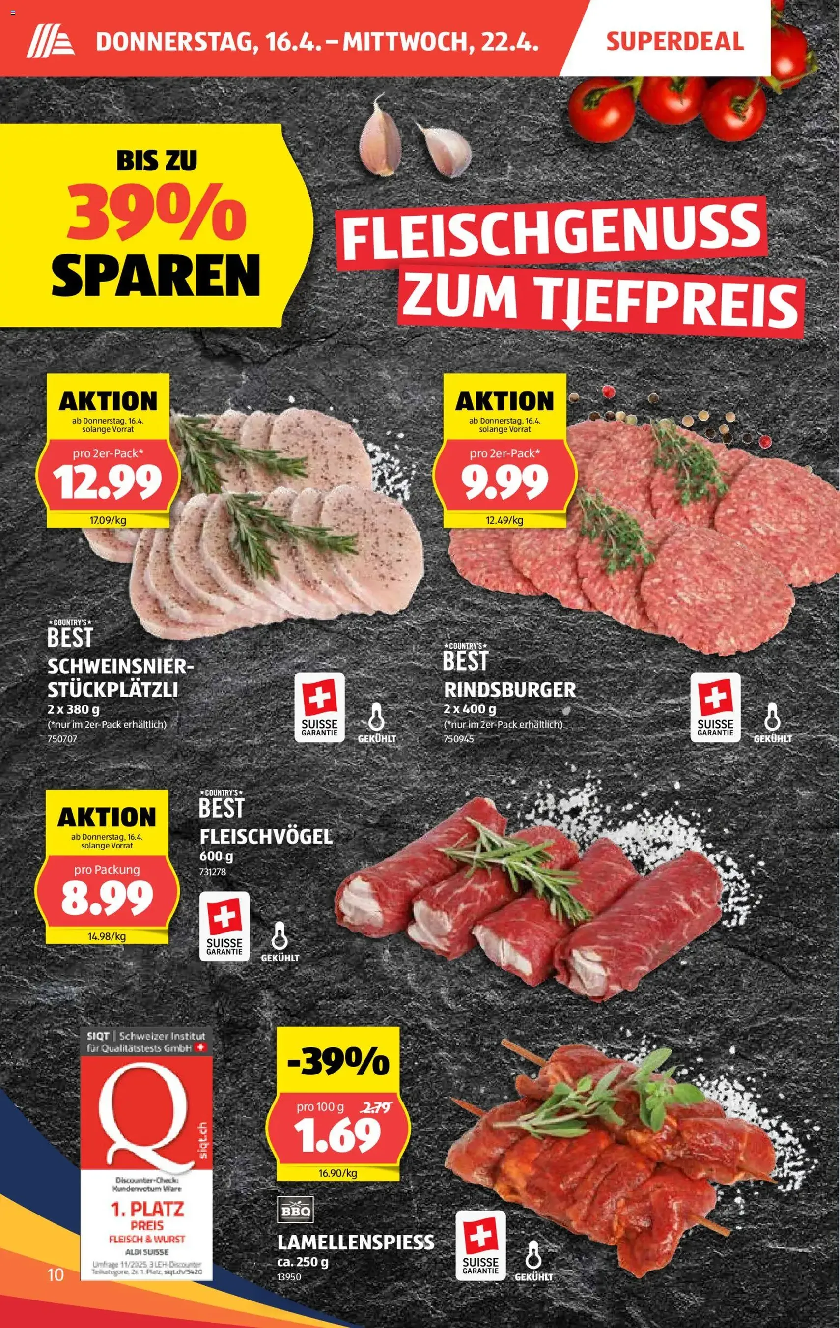 Aldi aktionen - Gültiger Prospekt ab 16.04.2026, Seite 11 von insgesamt 28