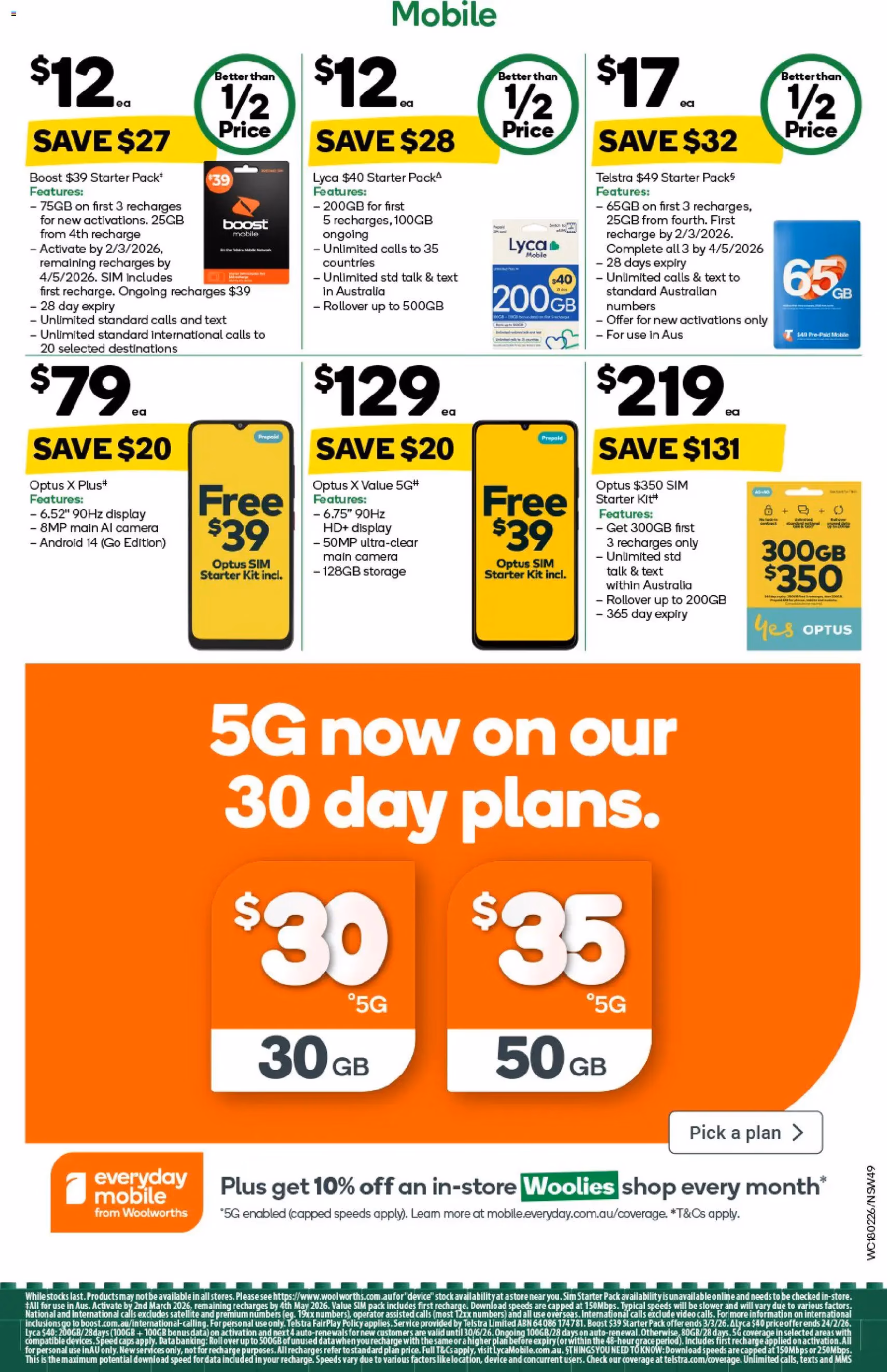 Weekly catalogue Woolworths 18/02 - valid flyer from 18/02/2026, page 47 of 50