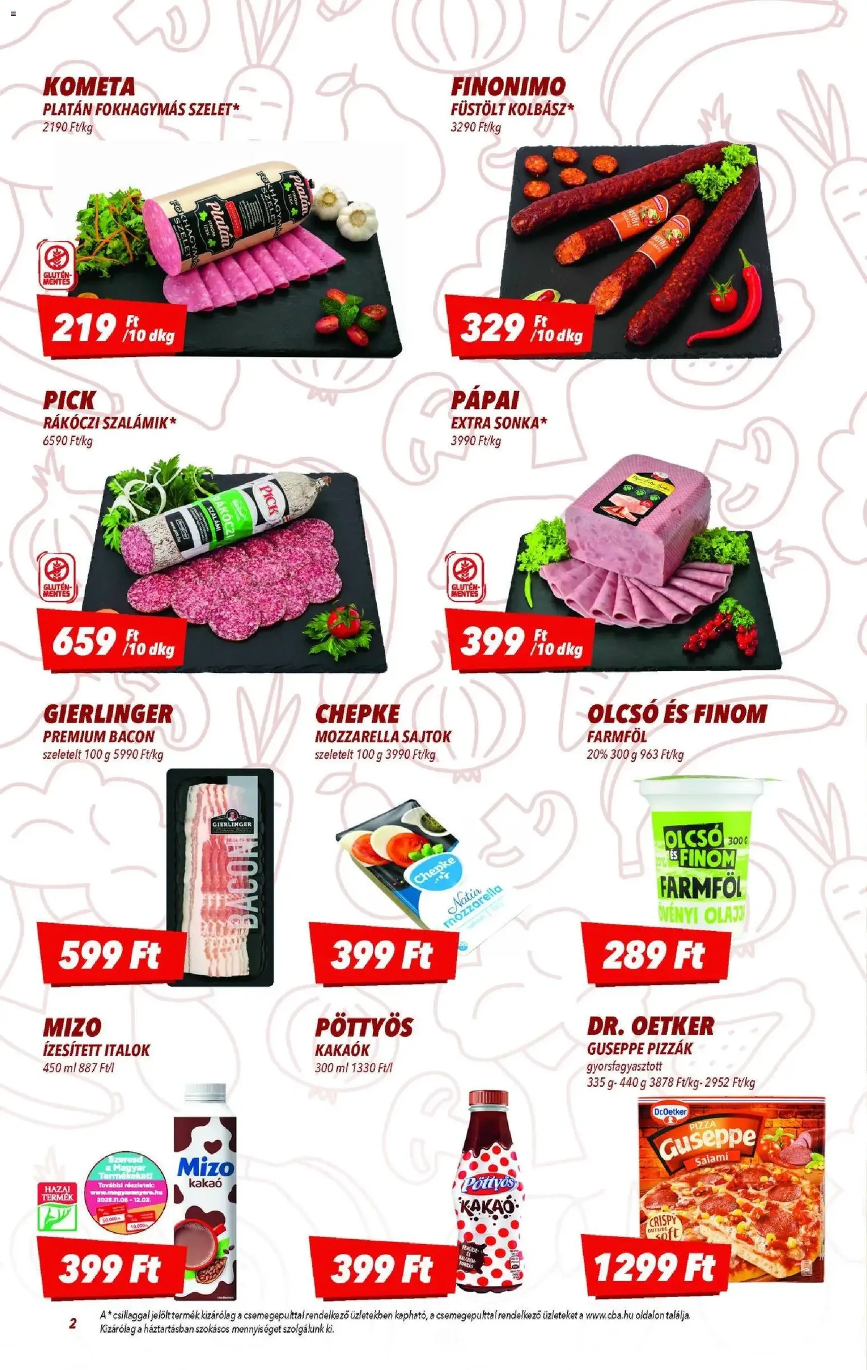 CBA Akciós újság - 2025.11.13. érvényes szórólap 2 oldal 12 oldalból