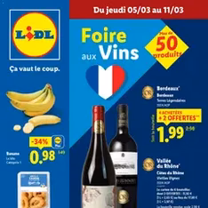 LIDL catalogue semaine 10 - Prévisualisation du catalogue valable à partir du 05/03/2026
