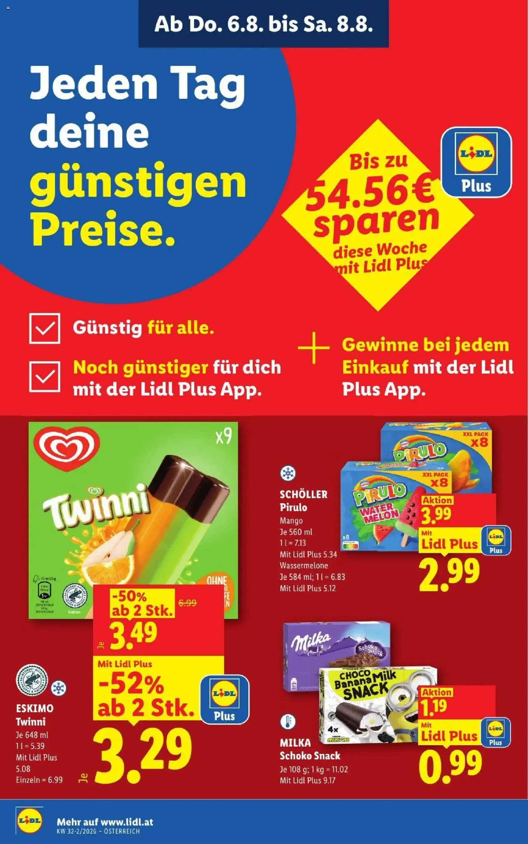 Lidl - Flugblatt - Gültiger Prospekt ab 06.08.2026, Seite 2 von insgesamt 52