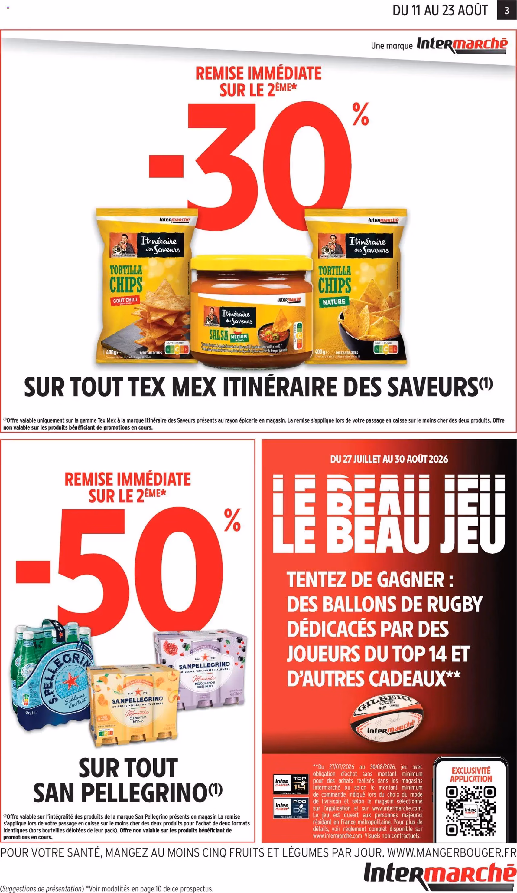 Intermarché catalogue - brochure valable à partir du 11/08/2026, page 3 sur 12