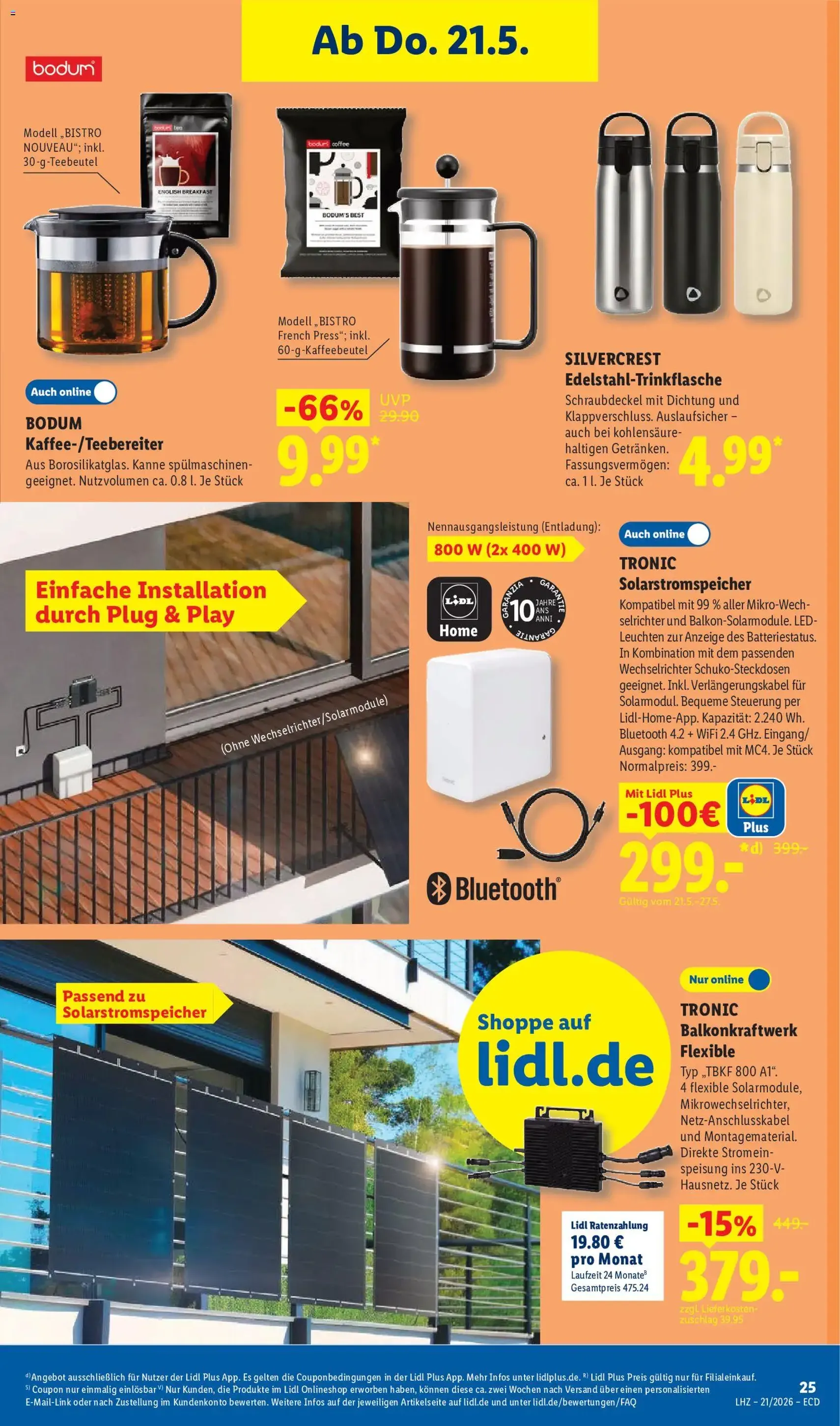 Lidl Prospekt - Gültiger Prospekt ab 18.05.2026, Seite 45 von insgesamt 71