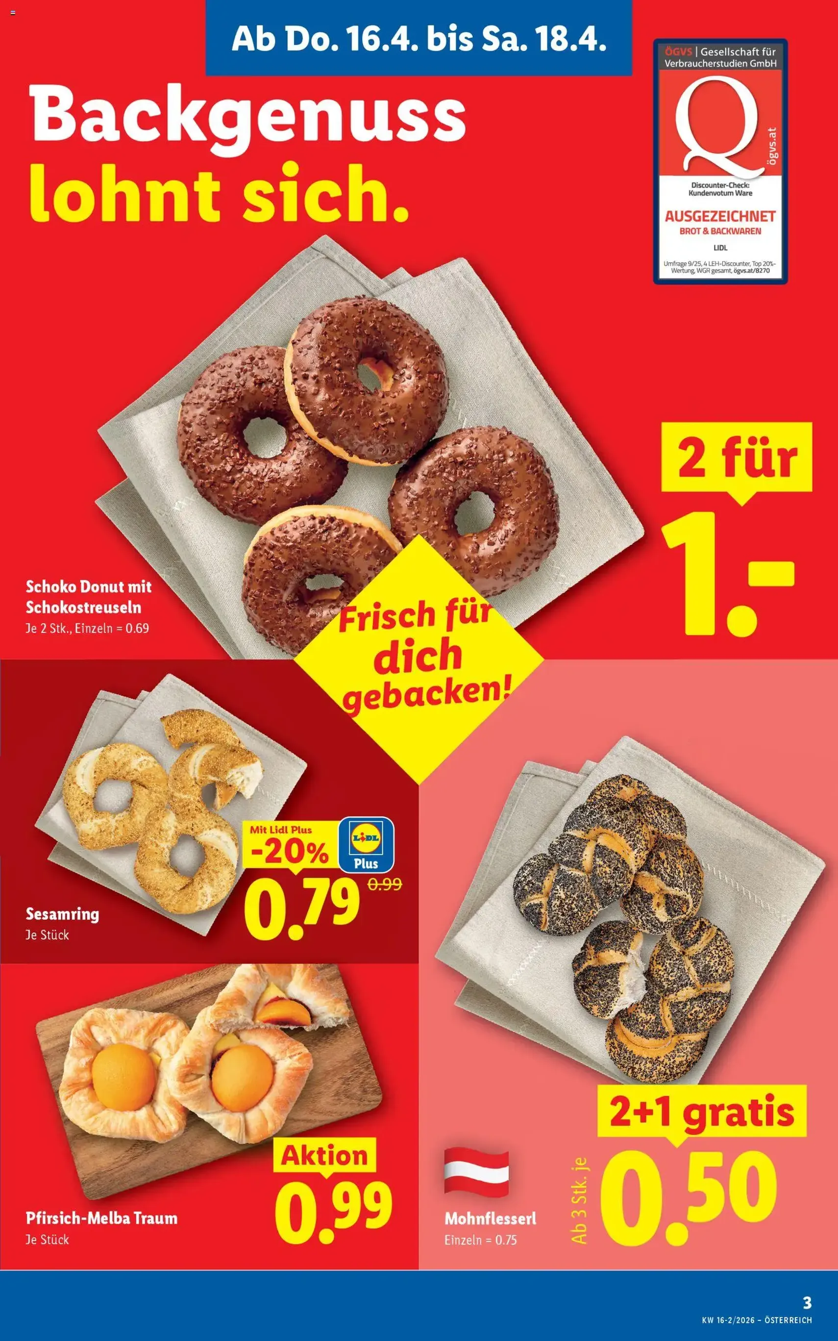 Lidl - Flugblatt - Gültiger Prospekt ab 16.04.2026, Seite 5 von insgesamt 49