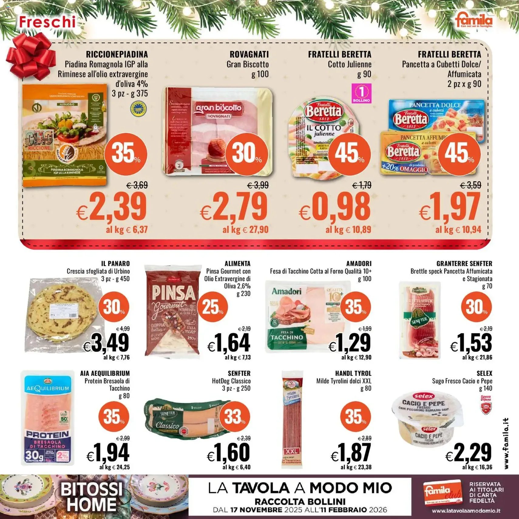 Volantino Famila - volantino valido dal 11/12/2025 pagina 21 di 32