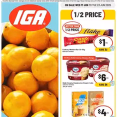 IGA catalogue - Flyer preview valid from 17/06/2026
