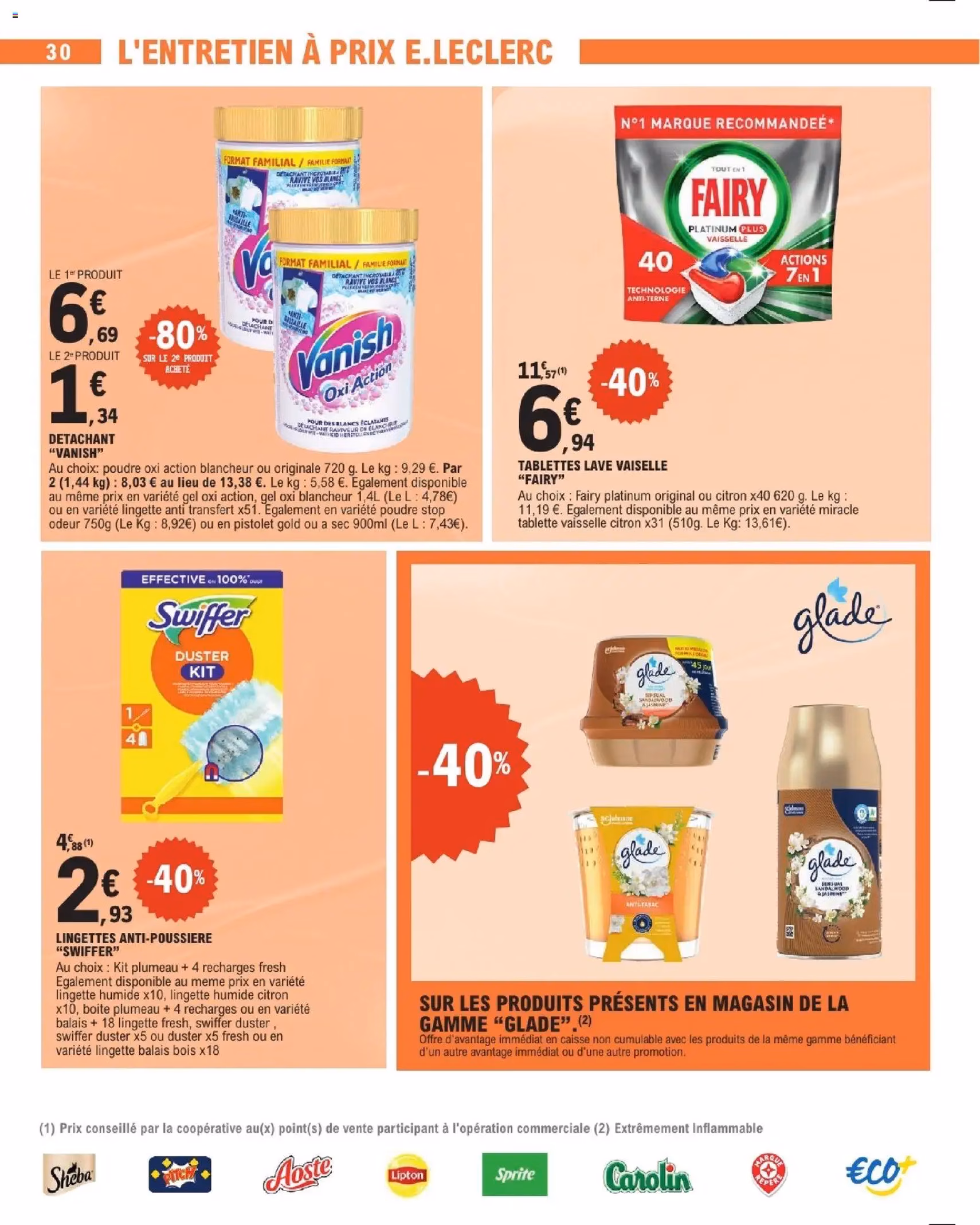 E.Leclerc catalogue de la semaine 16 - brochure valable à partir du 14/04/2026, page 30 sur 56
