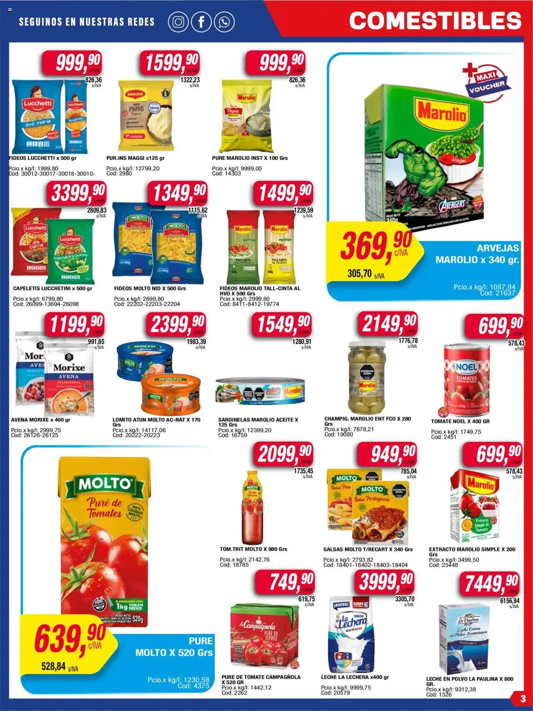 Maxiconsumo ofertas - folleto válido desde 18/08/2025 página 3 de 28