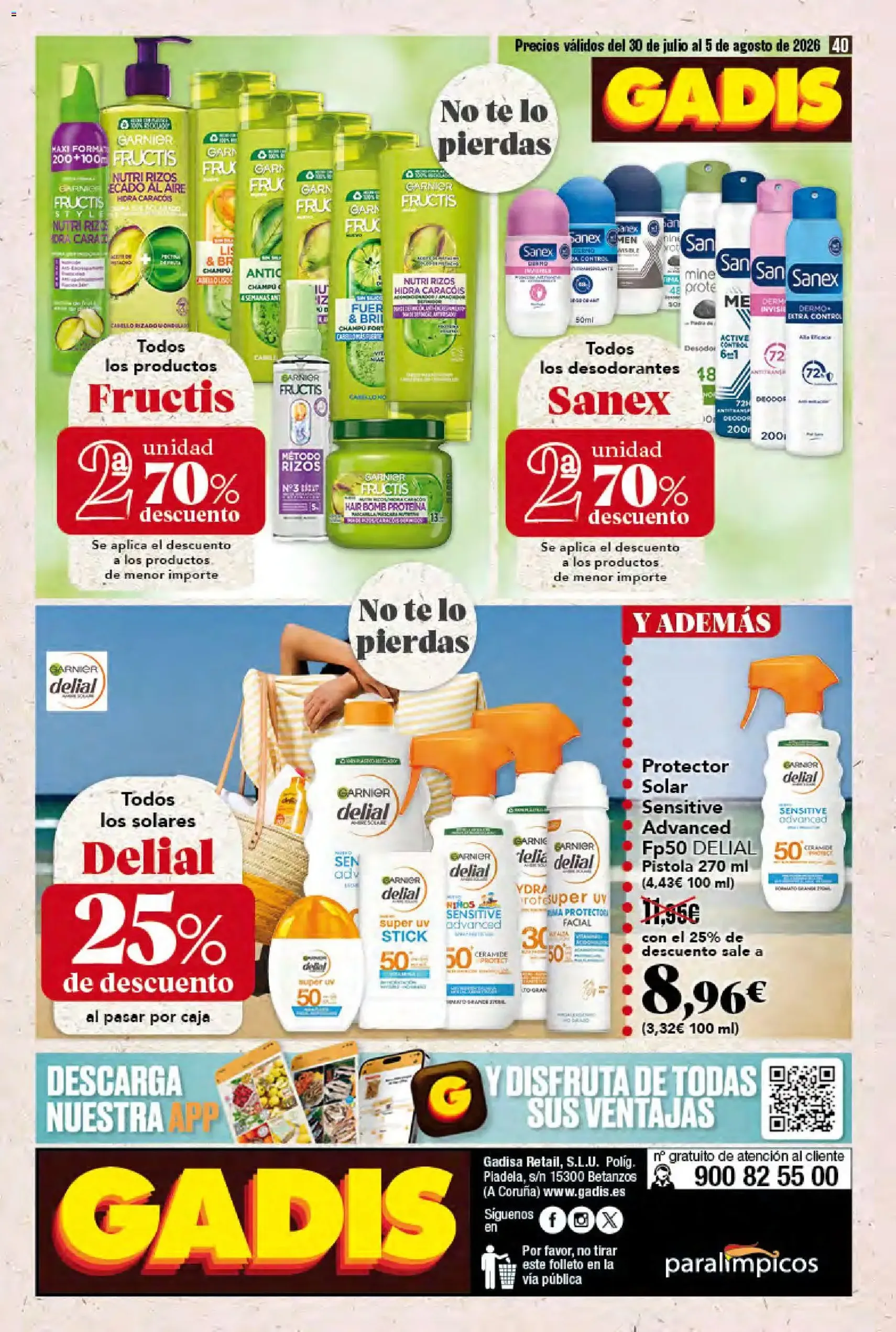 Gadis folleto - folleto válido desde 30/07/2026 página 40 de 40