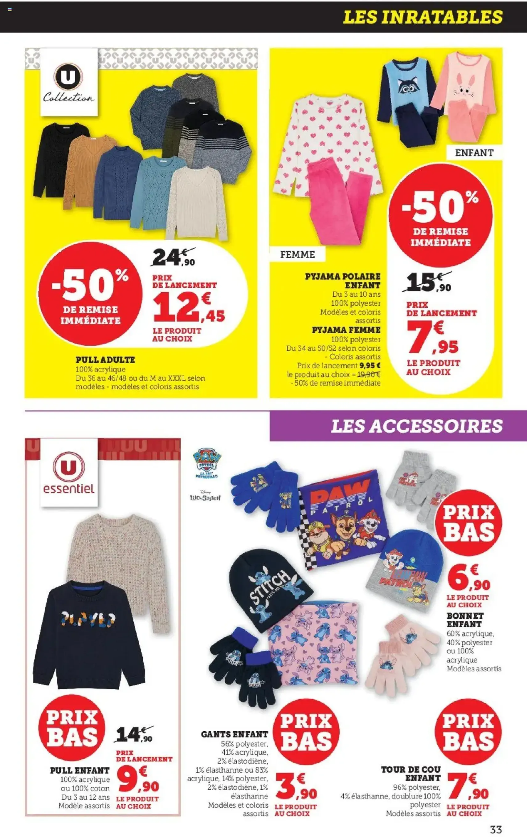 Hyper U catalogue - brochure valable à partir du 21/10/2025, page 33 sur 44 Hyper U catalogue - brochure valable à partir du 21/10/2025, page 33 sur 44