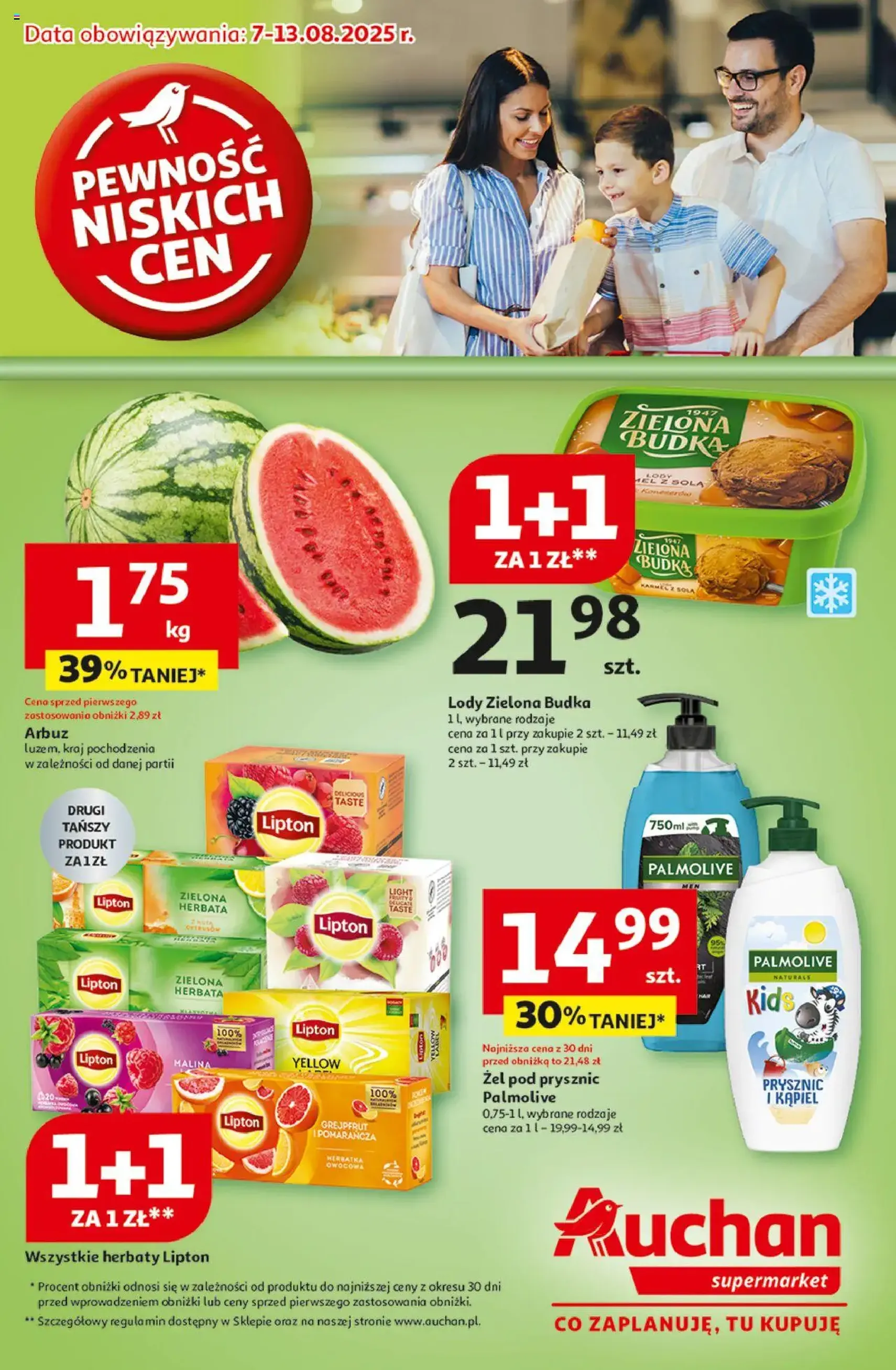 Auchan Gazetka - ważny gazetka od 07.08.2025 strona 1 z 8 Auchan Gazetka - ważny gazetka od 07.08.2025 strona 1 z 8