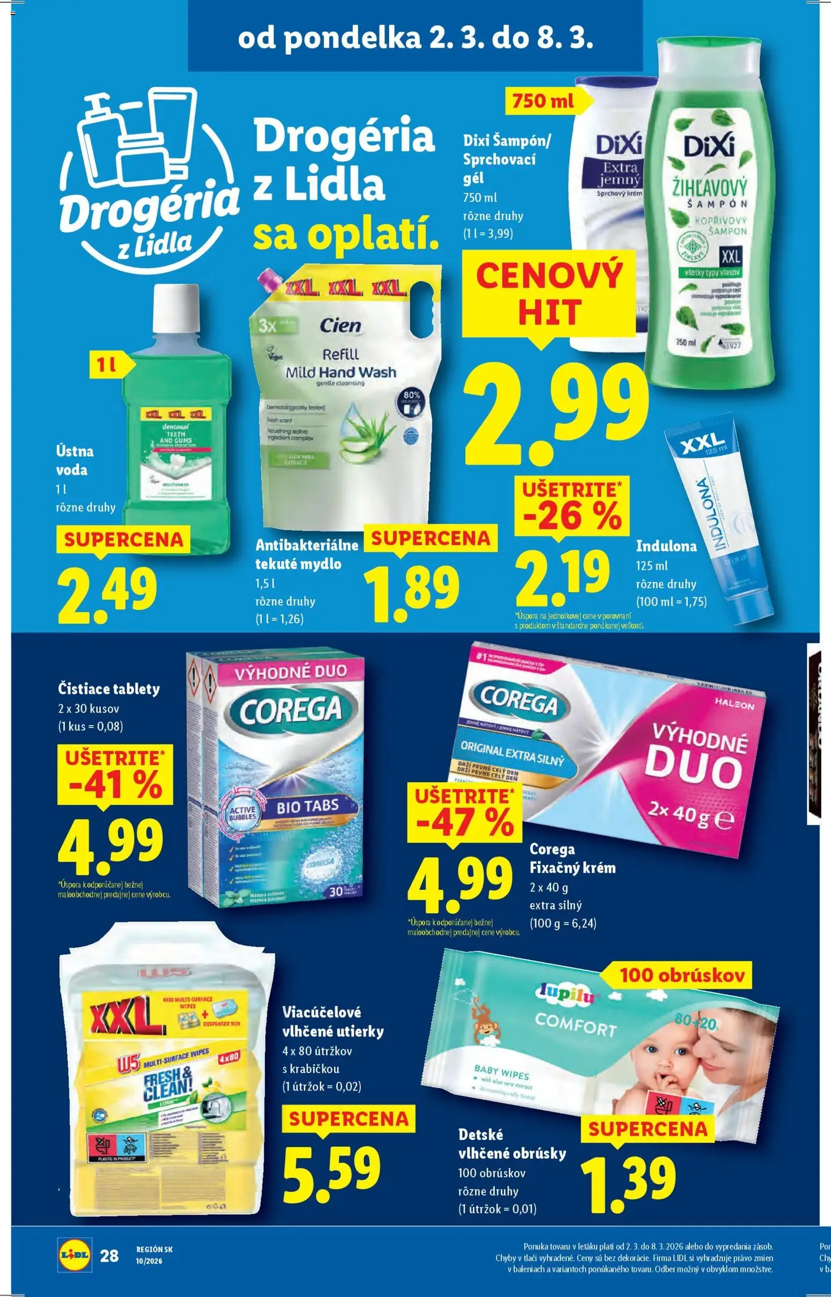 Lidl leták - platný leták od 02.03.2026 strana 32 z 107