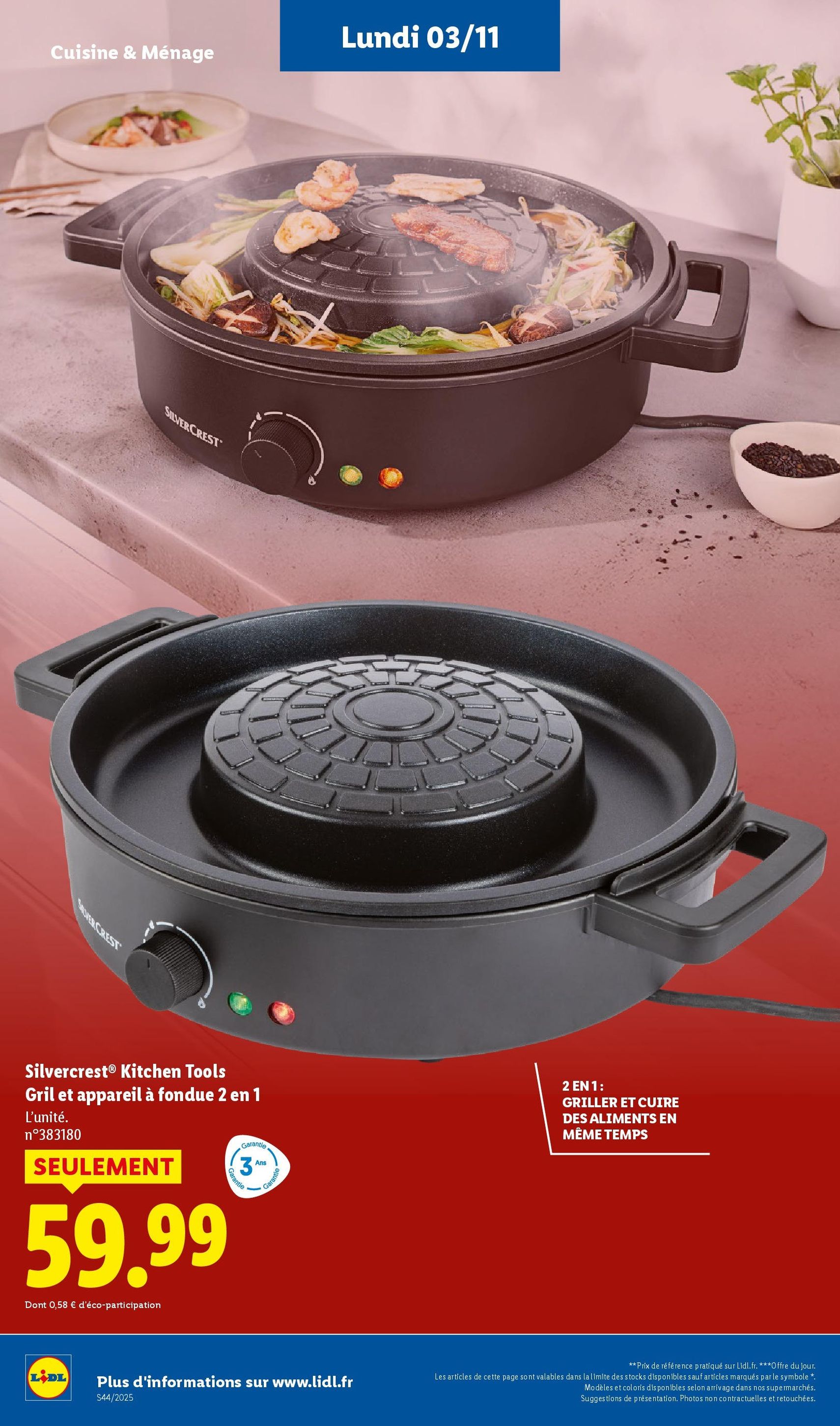 LIDL catalogue semaine 44 - brochure valable à partir du 30/10/2025, page 71 sur 82