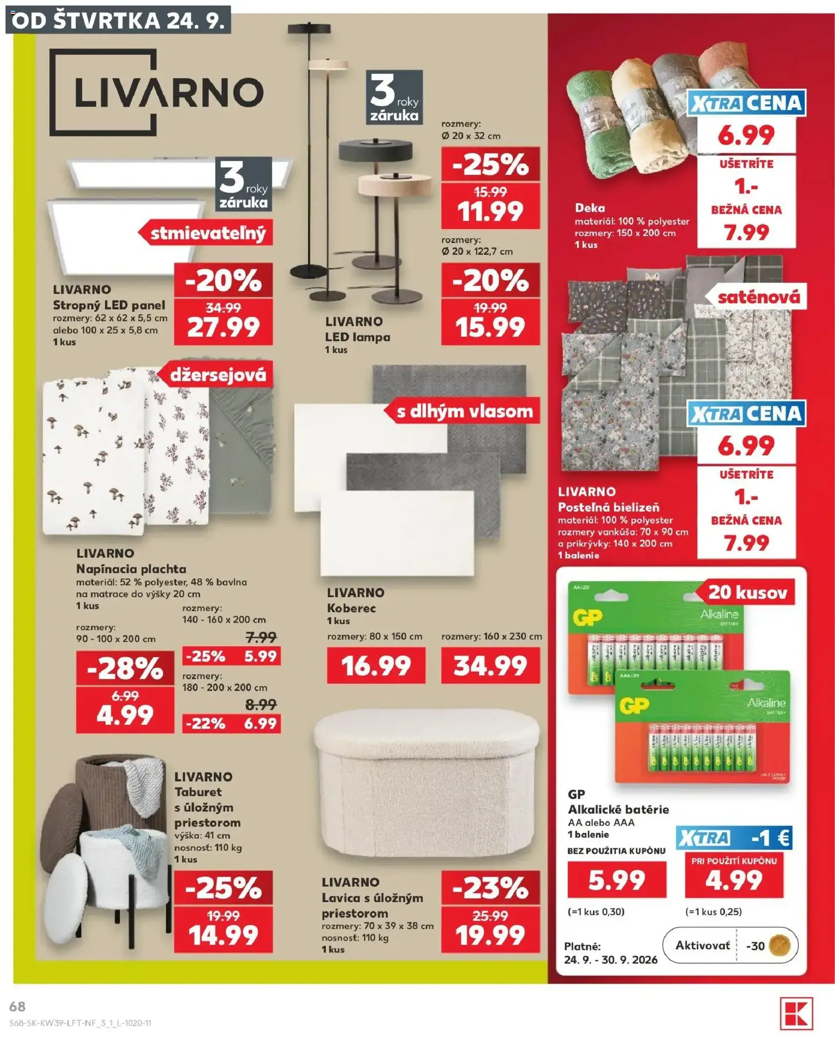Kaufland leták - platný leták od 24.09.2026 strana 68 z 82