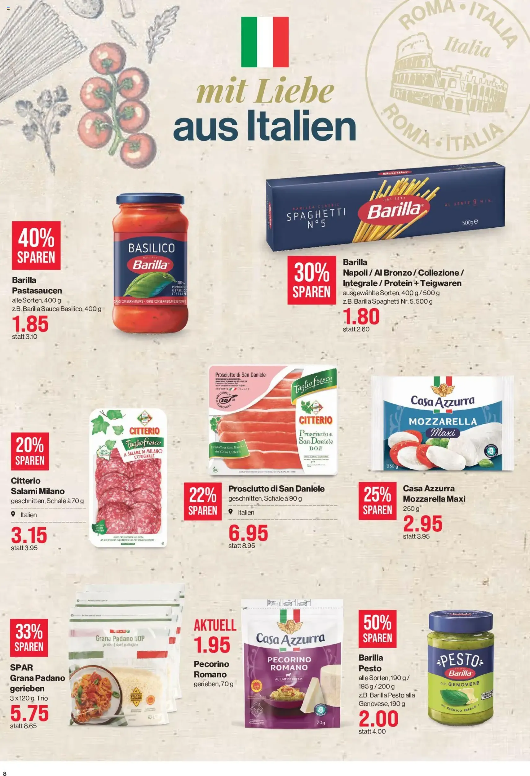 SPAR aktionen - Gültiger Prospekt ab 15.10.2026, Seite 8 von insgesamt 17