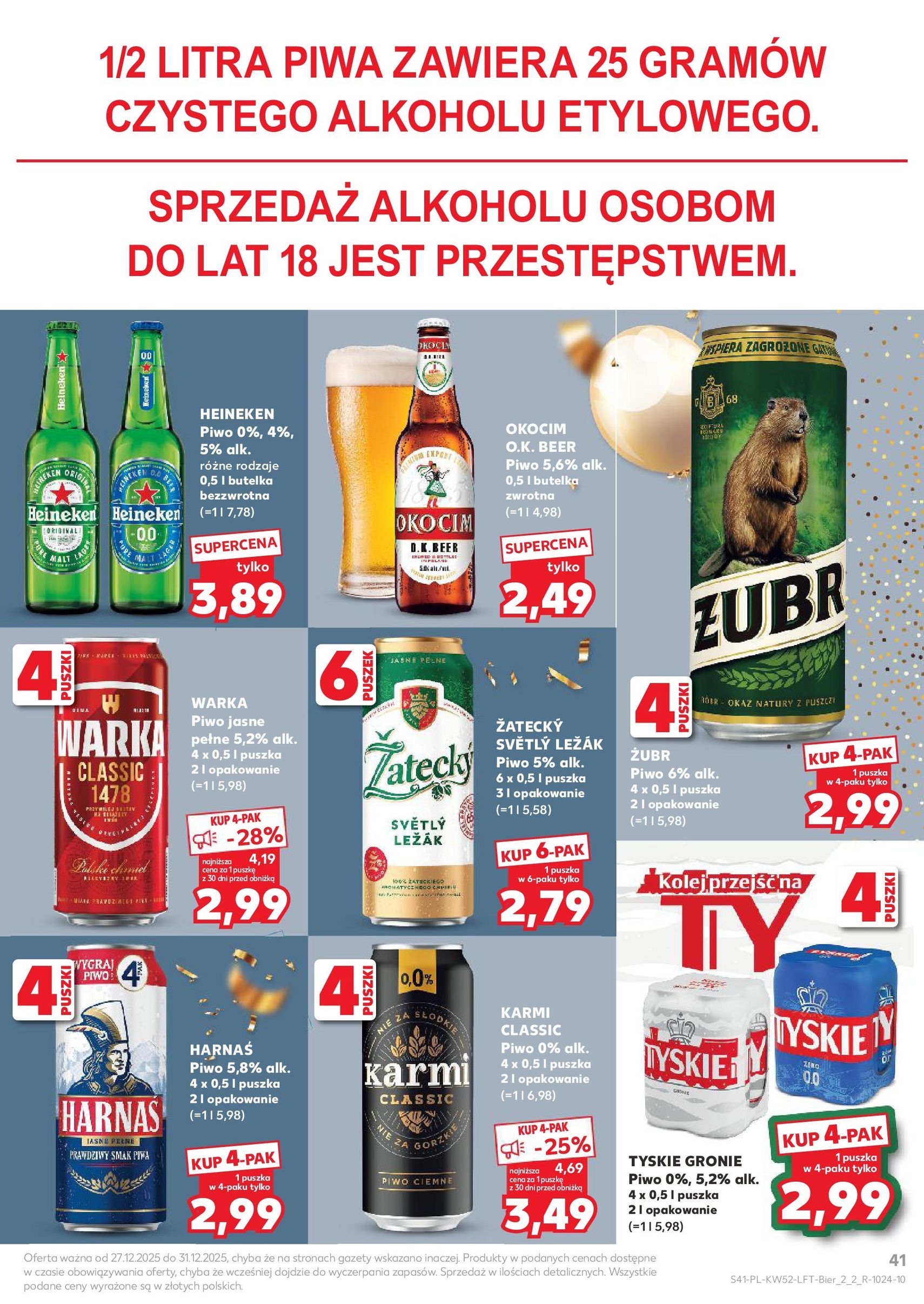 Kaufland gazetka - ważny gazetka od 27.12.2025 strona 41 z 53