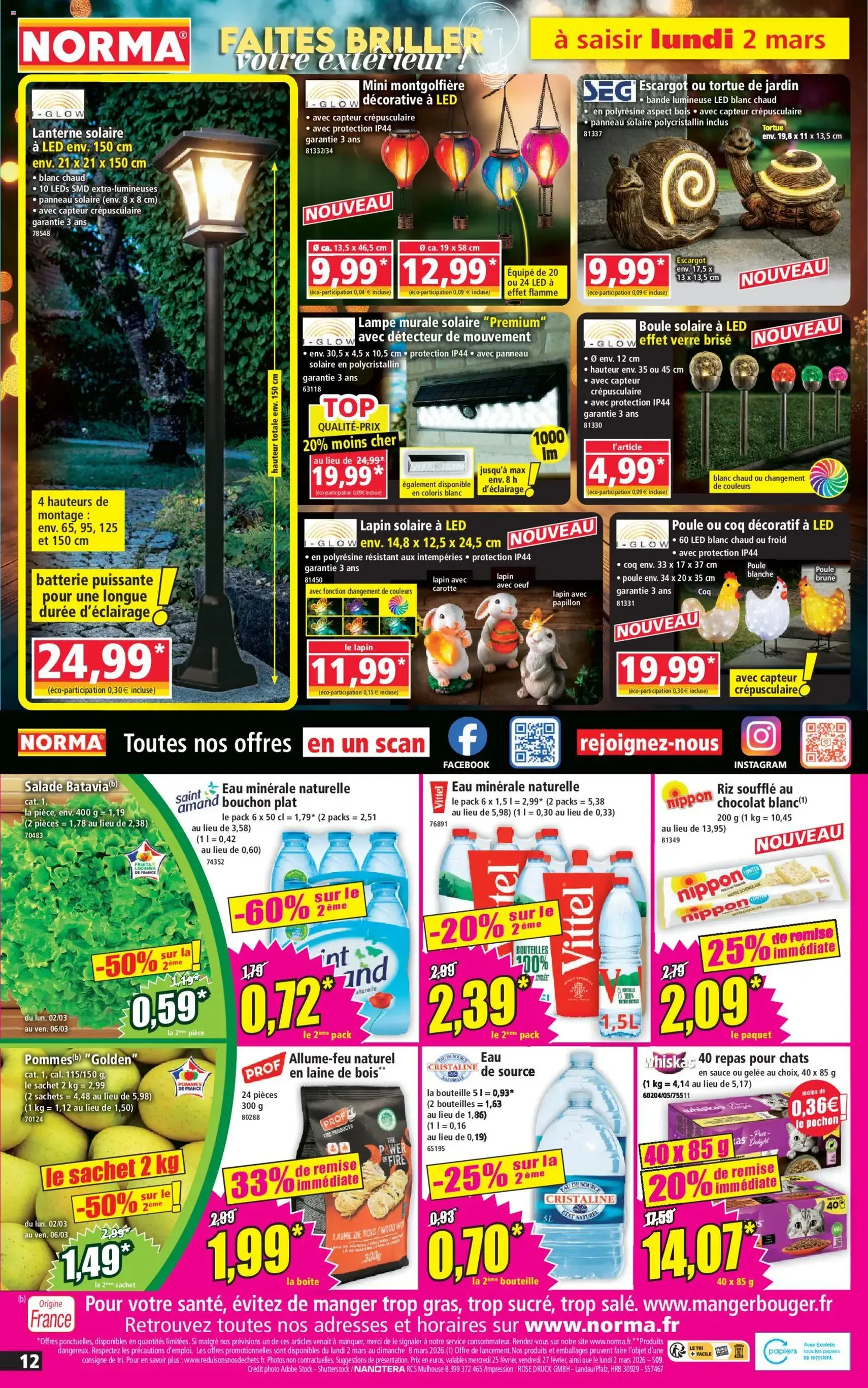 Norma catalogue - brochure valable à partir du 25/02/2026, page 12 sur 14