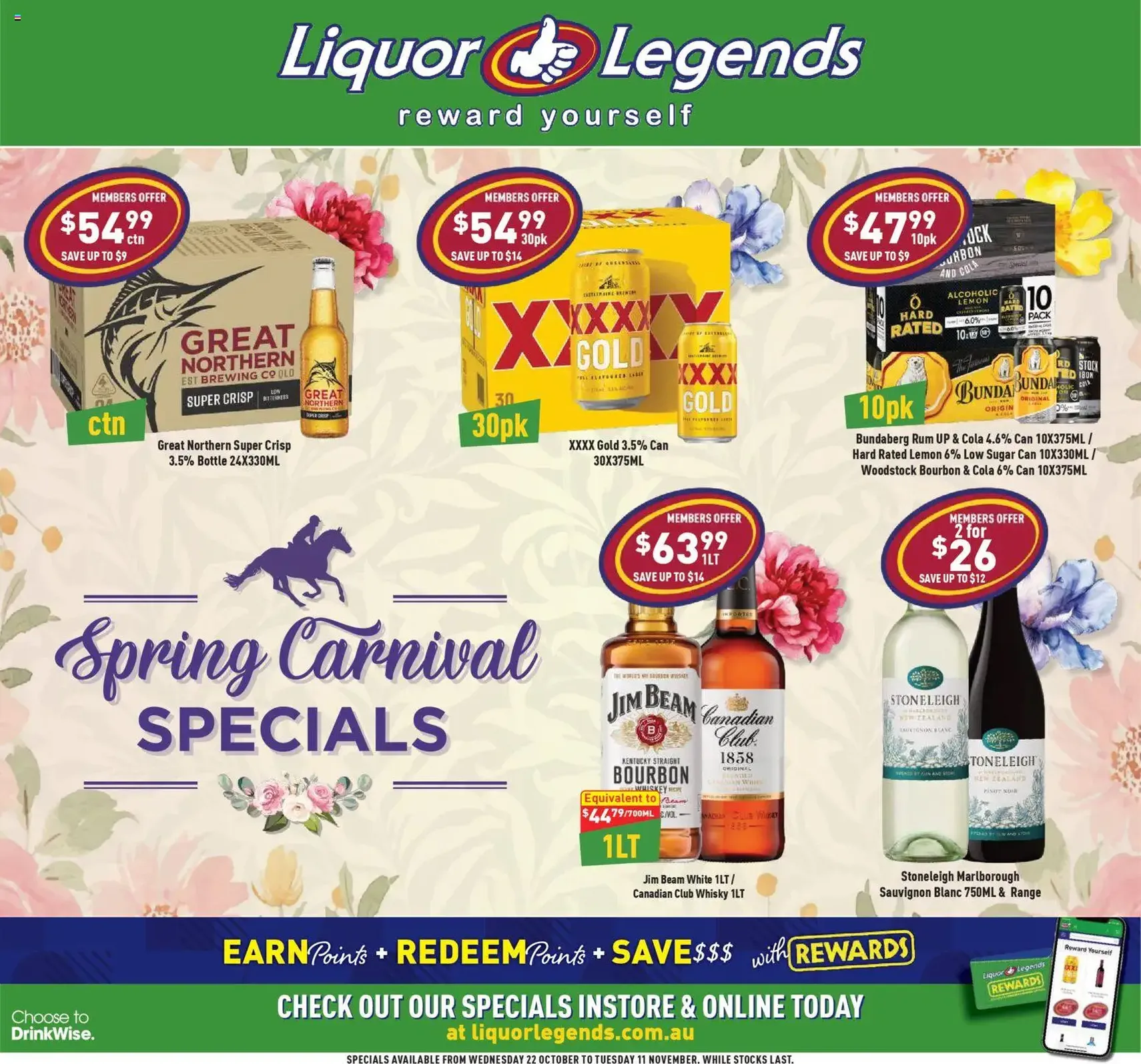 Liquor Legends Catalogue Brisbane - valid flyer from 22/10/2025, page 1 of 8 Liquor Legends Catalogue Brisbane - valid flyer from 22/10/2025, page 1 of 8
