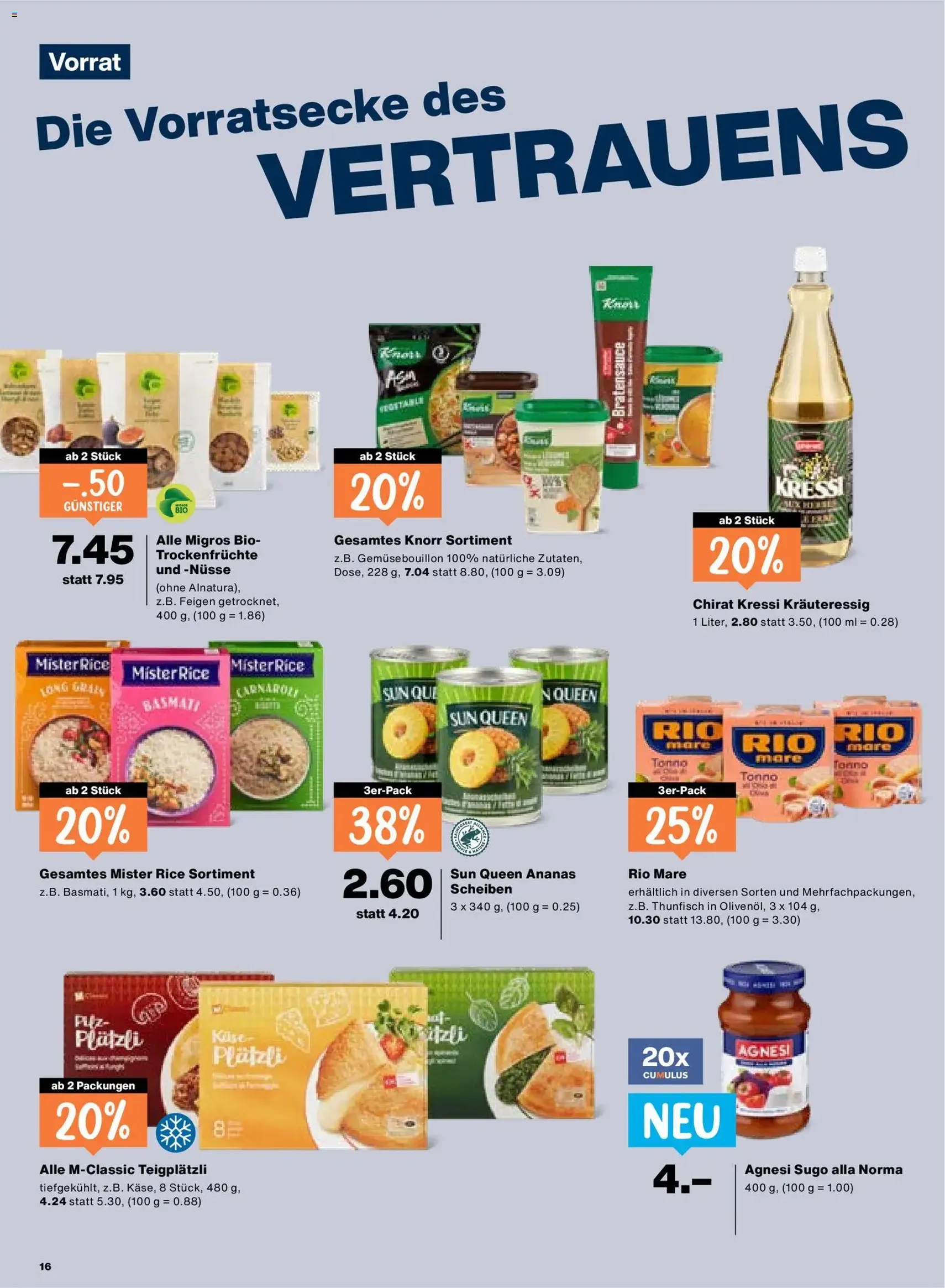 Migros aktionen - Gültiger Prospekt ab 10.09.2026, Seite 16 von insgesamt 24