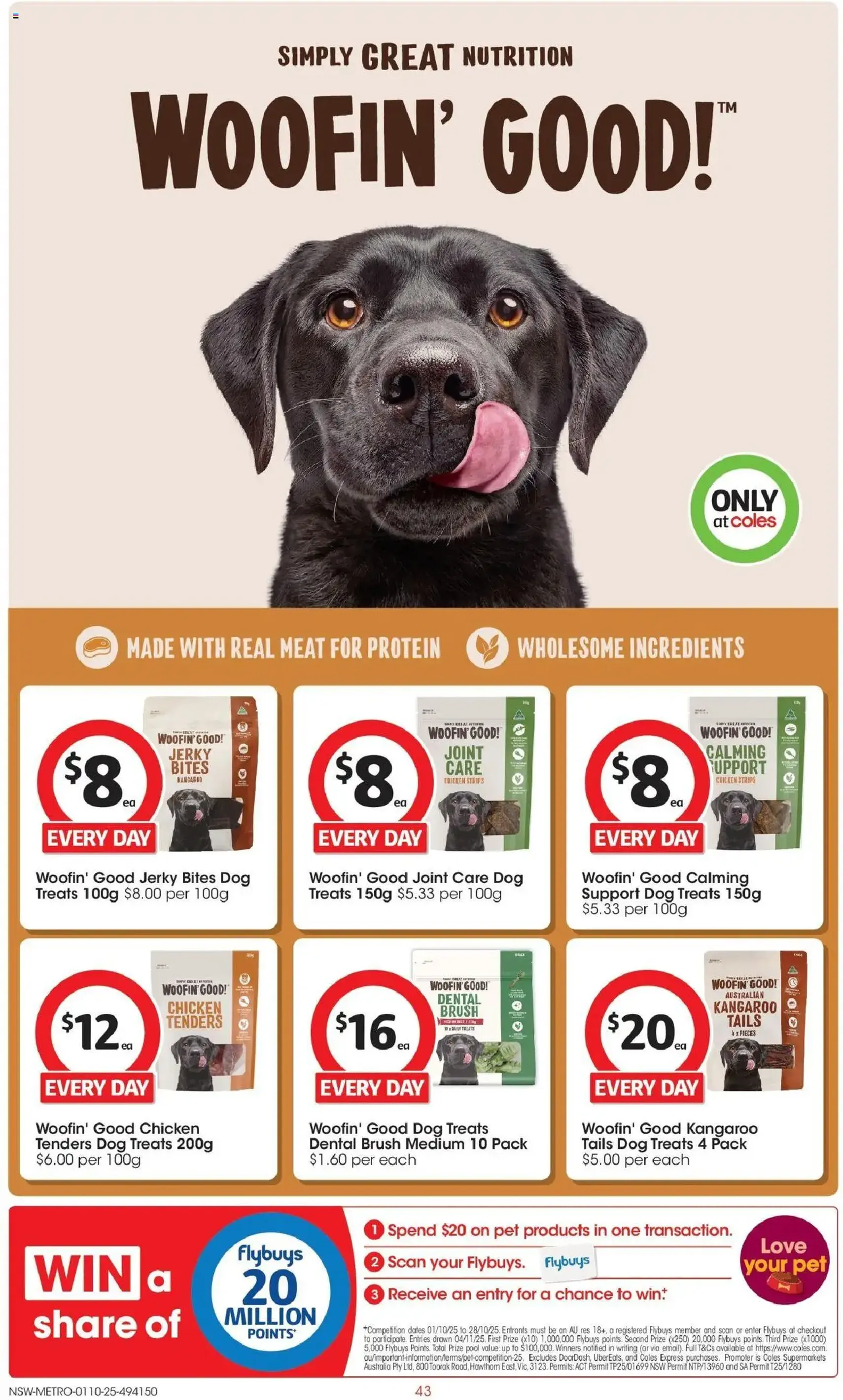 Coles Catalogue NSW - valid flyer from 01/10/2025, page 43 of 51 Coles Catalogue NSW - valid flyer from 01/10/2025, page 43 of 51
