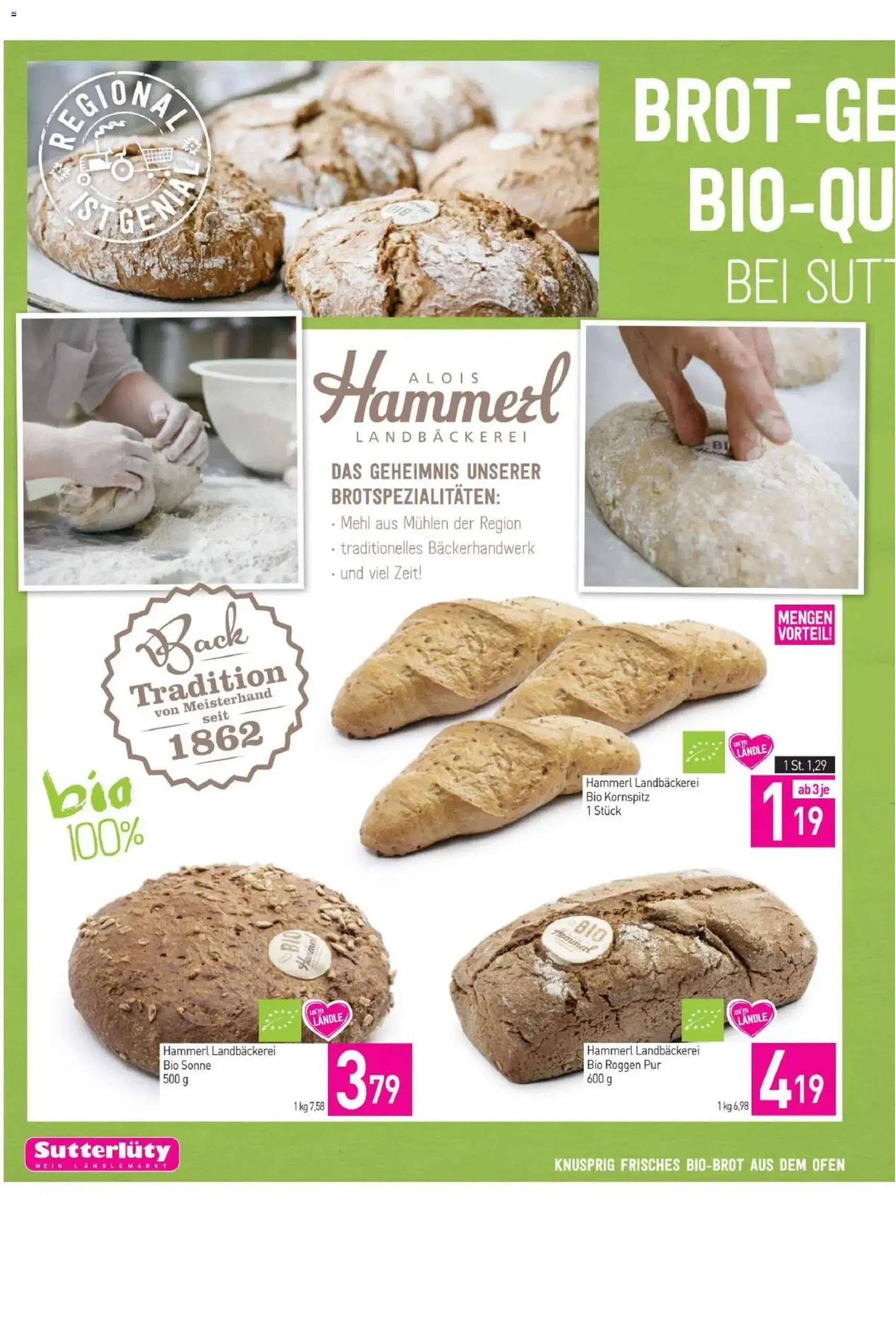 Sutterlüty Flugblatt - Gültiger Prospekt ab 26.02.2026, Seite 10 von insgesamt 20