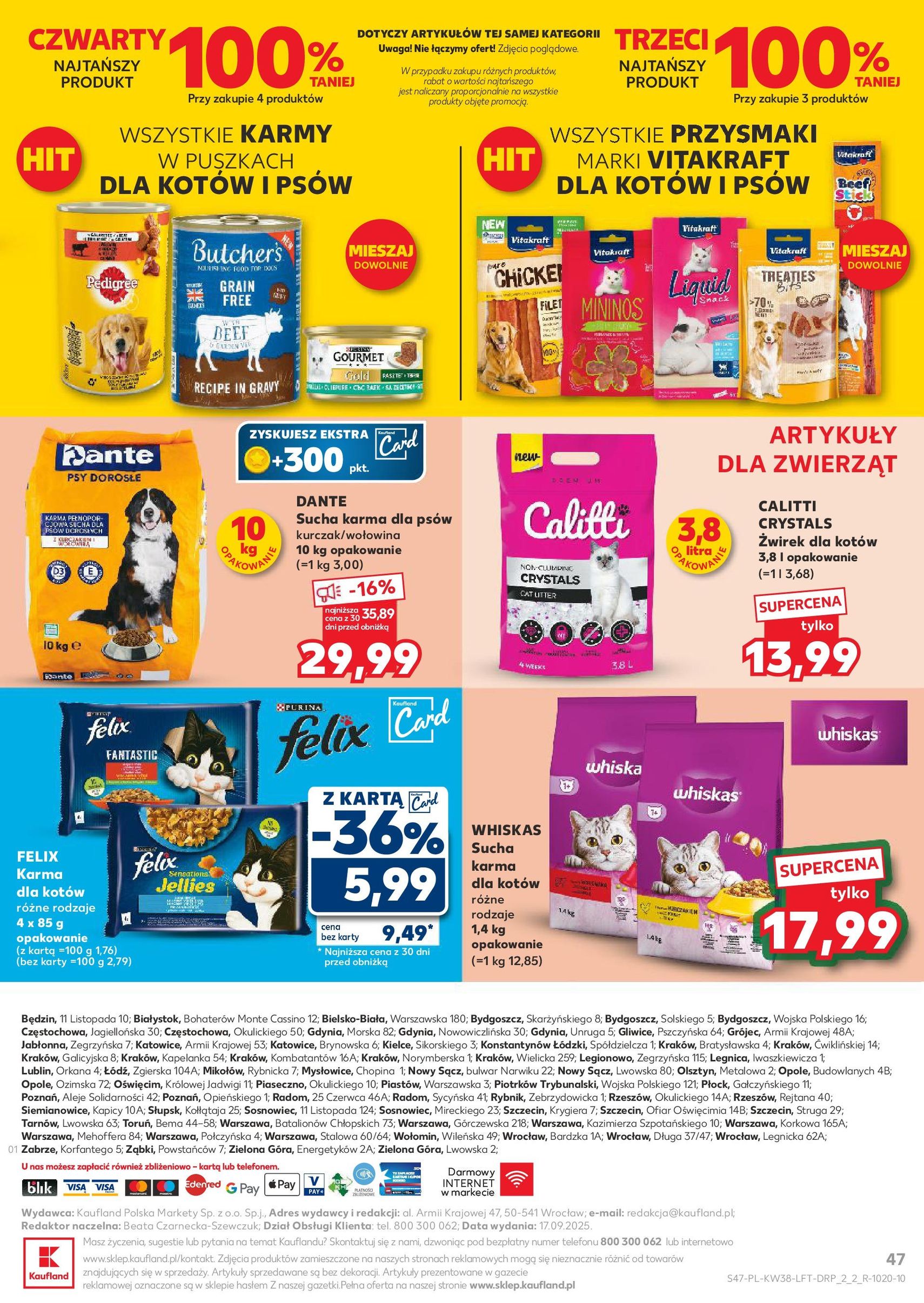 Kaufland gazetka - ważny gazetka od 18.09.2025 strona 47 z 51