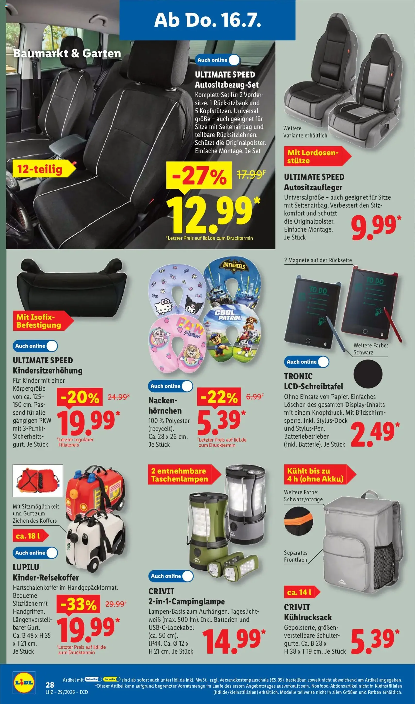 Lidl Prospekt - Gültiger Prospekt ab 13.07.2026, Seite 50 von insgesamt 72