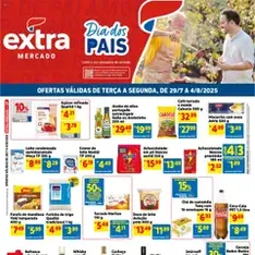 Extra - Ofertas de Mercado - pré-visualização do folheto, válido a partir de 29/07/2025