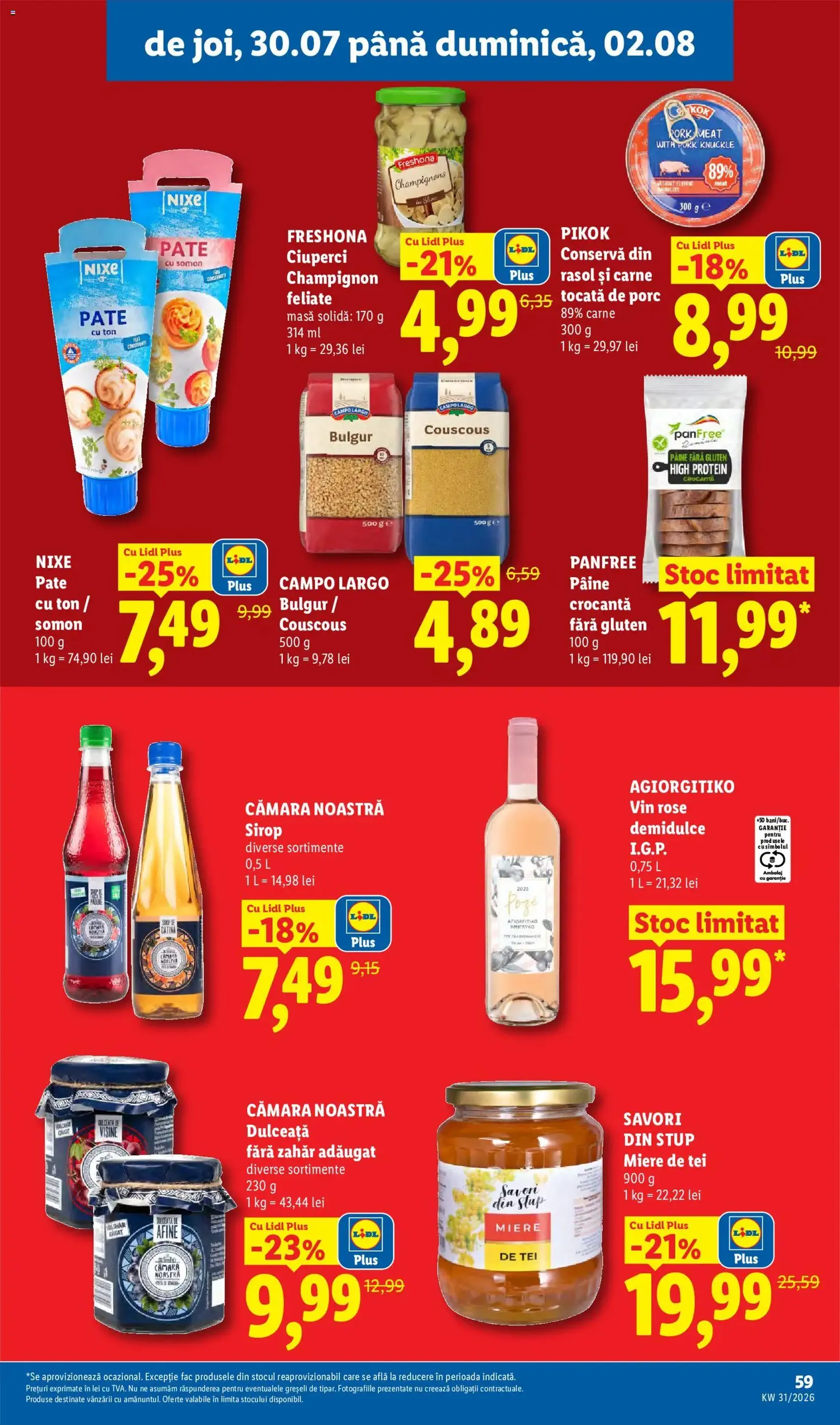 Lidl Catalog - cataloage valabile începând cu 27.07.2026 pagina 59 din 80