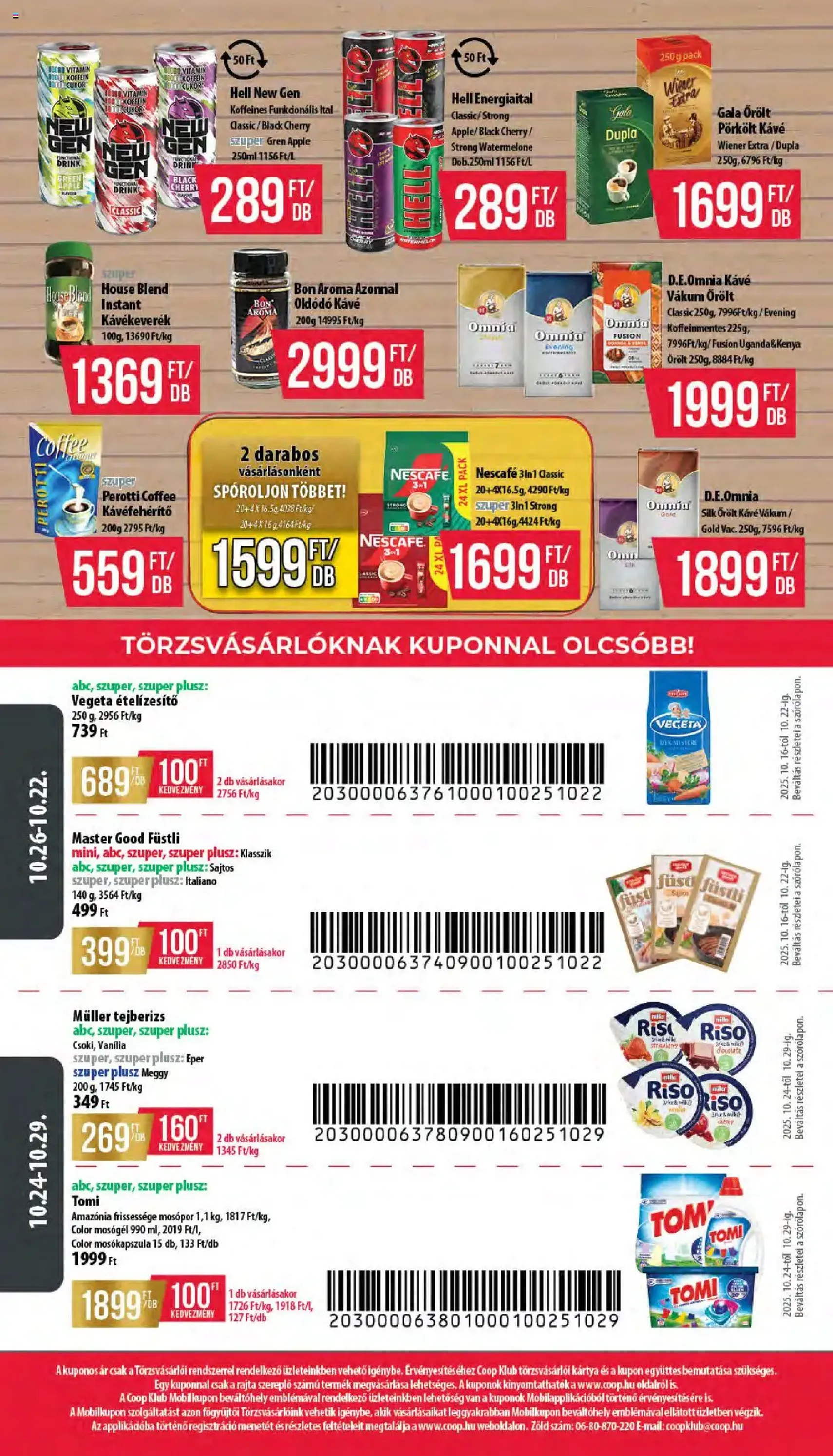 COOP Akciós újság - 2025.10.16. érvényes szórólap 12 oldal 12 oldalból