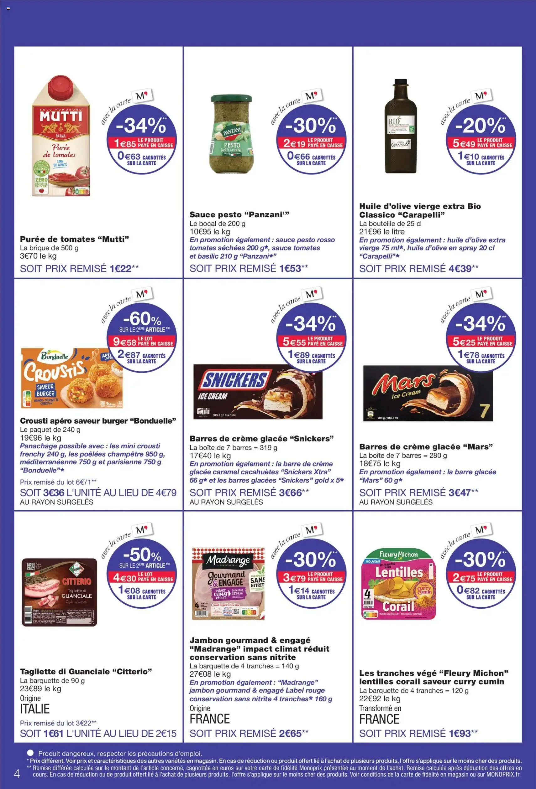 Monoprix catalogue - brochure valable à partir du 11/08/2026, page 4 sur 46
