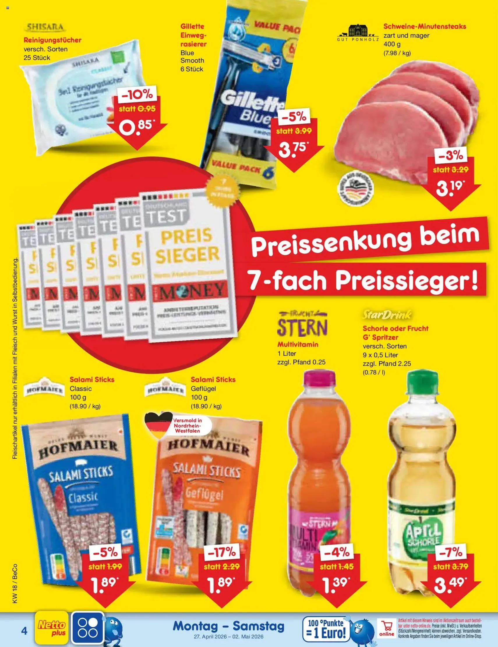 Netto Marken-Discount Prospekt - Gültiger Prospekt ab 27.04.2026, Seite 6 von insgesamt 62