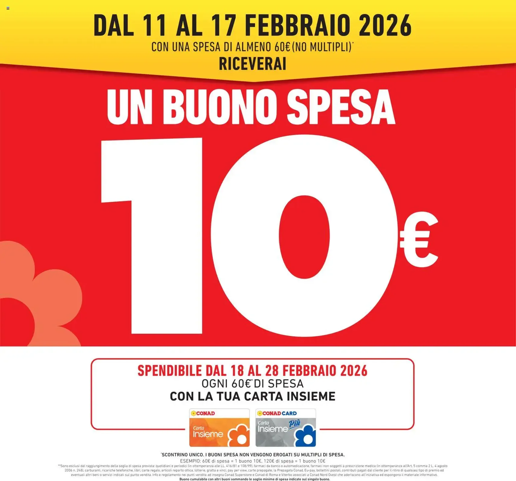 Volantino Conad - volantino valido dal 11/02/2026 pagina 4 di 24