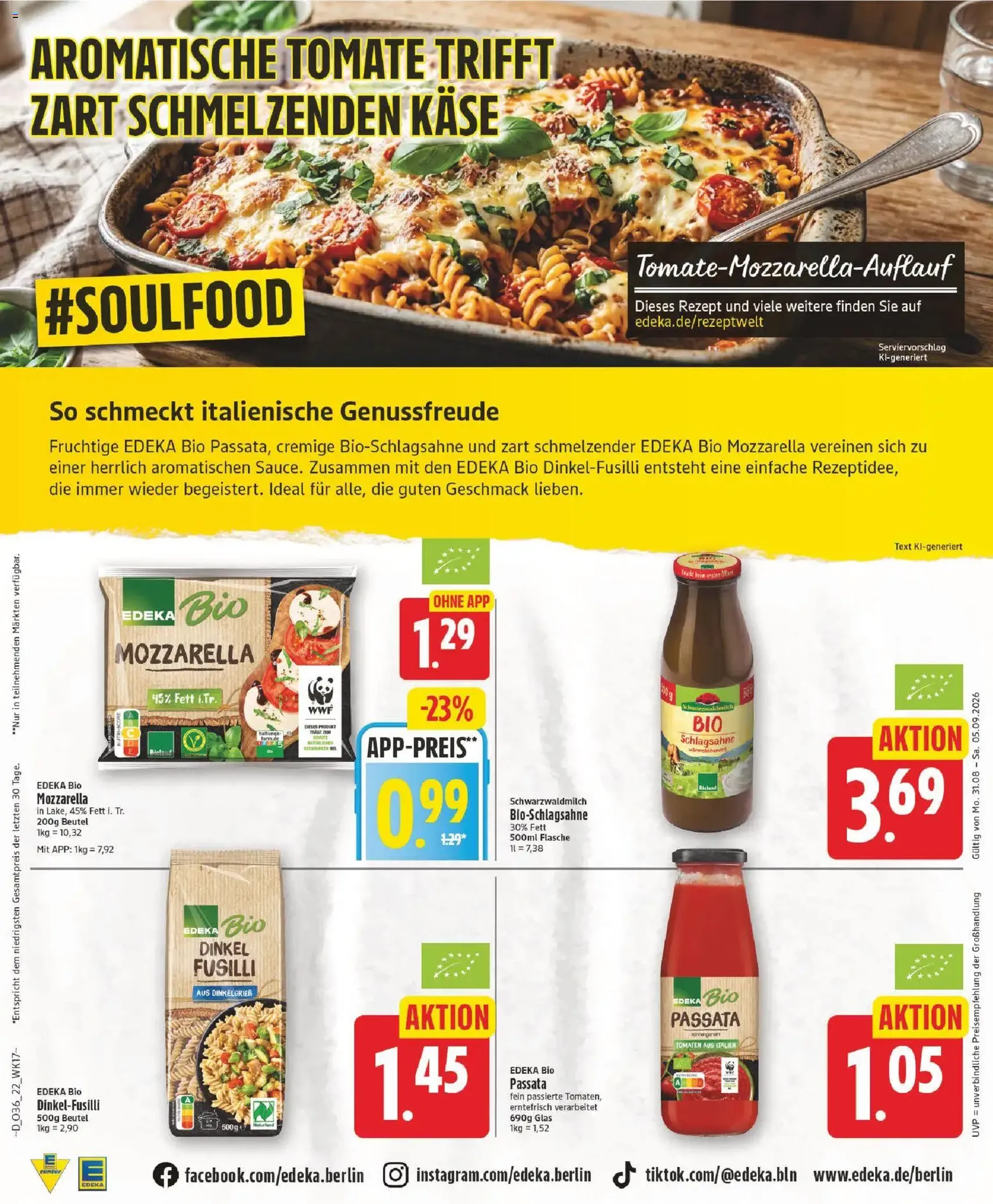 Edeka Prospekt - Gültiger Prospekt ab 31.08.2026, Seite 22 von insgesamt 30