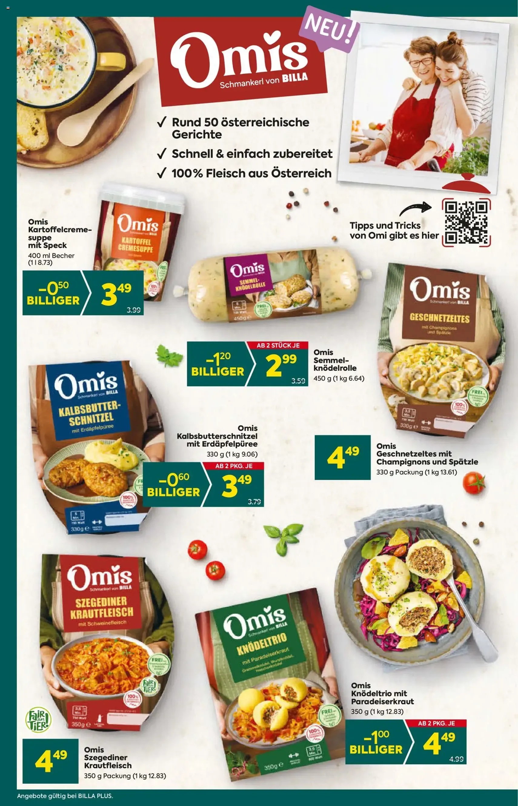 Billa Plus Flugblatt - Gültiger Prospekt ab 30.10.2025, Seite 8 von insgesamt 22