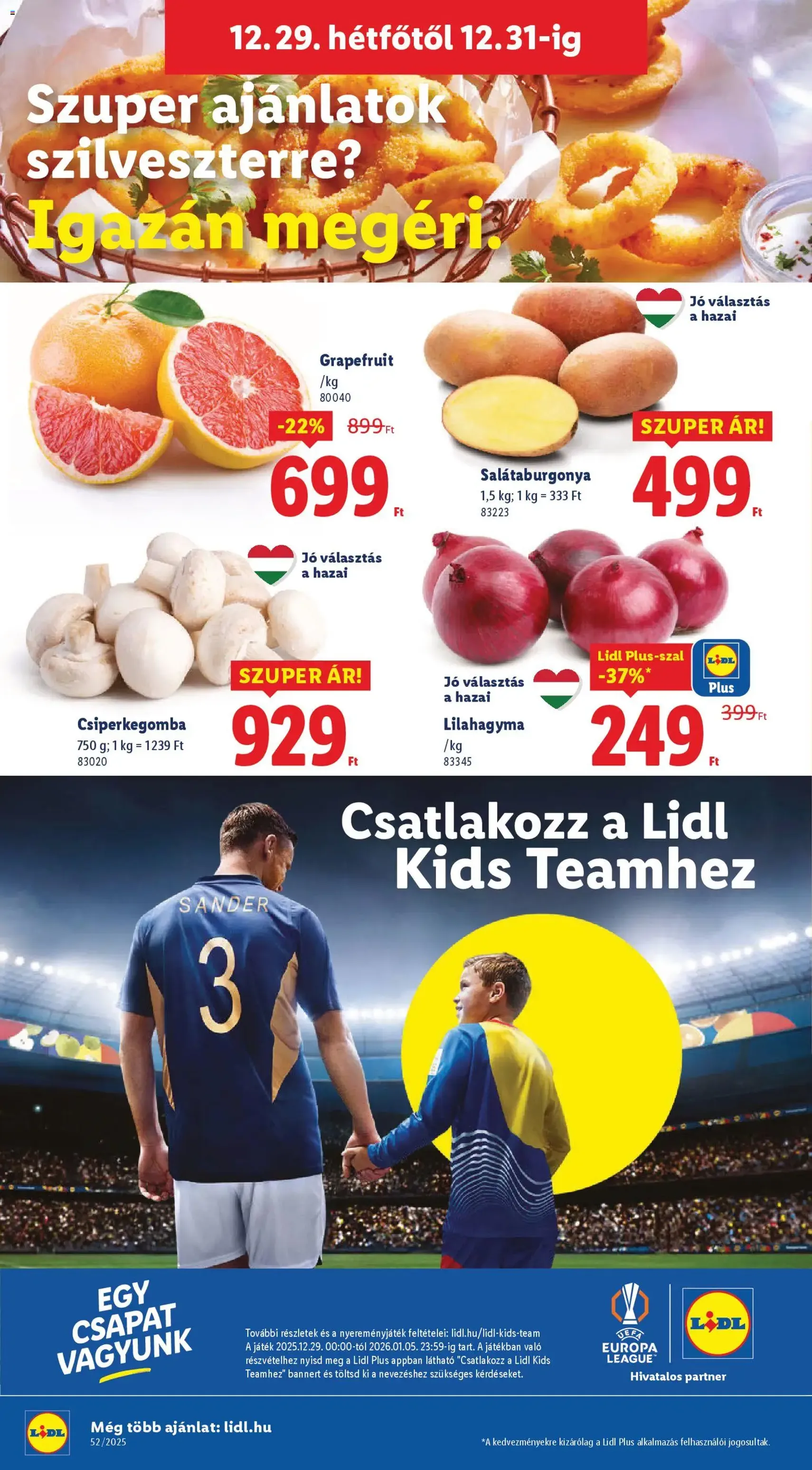 Lidl Akciós újság - 2025.12.27. érvényes szórólap 44 oldal 48 oldalból