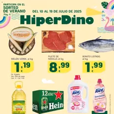 Vista previa del folleto HiperDino folleto válido desde 10/07/2025