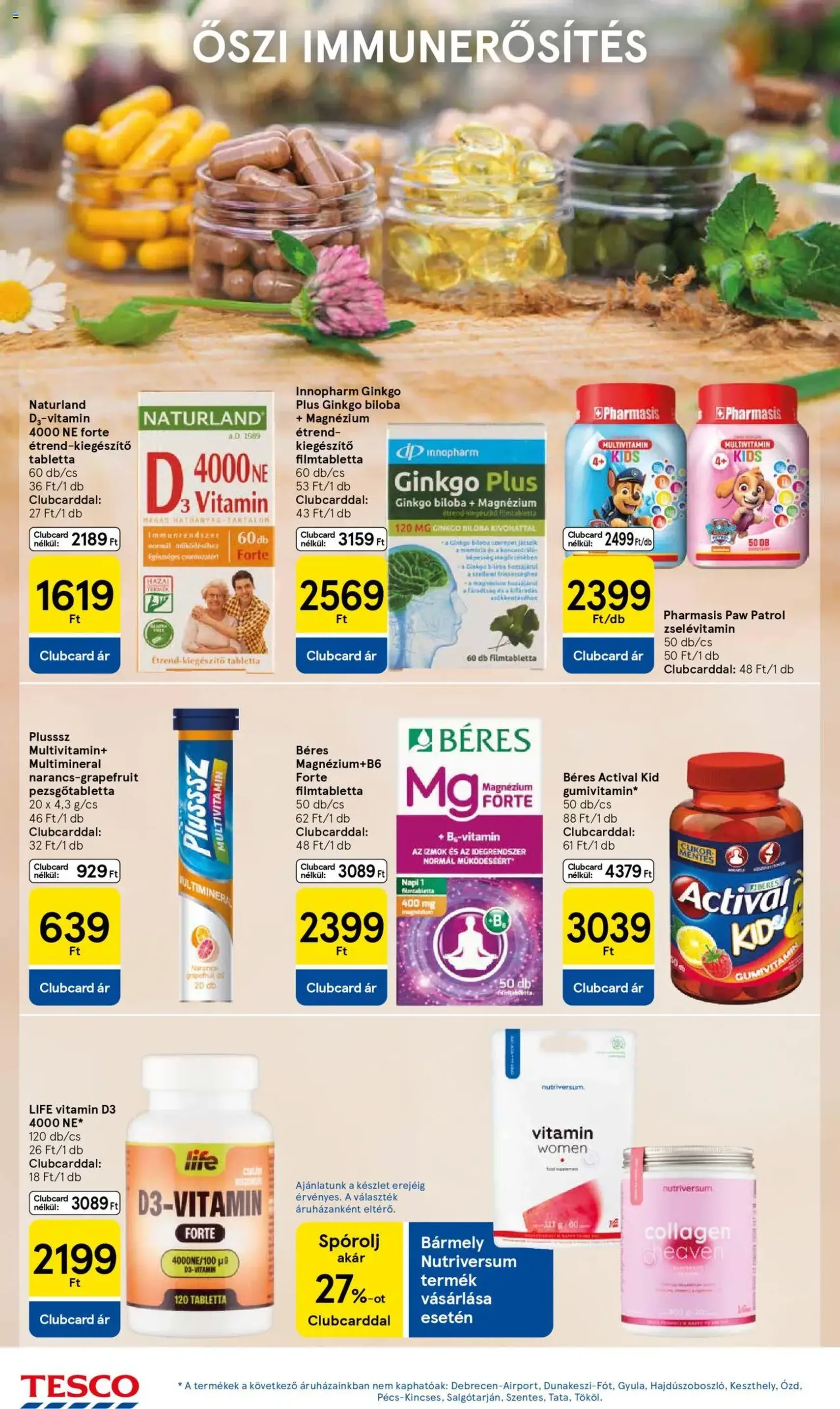 Tesco Hipermarket - Akciós újság - 2025.10.02. érvényes szórólap 20 oldal 32 oldalból Tesco Hipermarket - Akciós újság - 2025.10.02. érvényes szórólap 20 oldal 32 oldalból