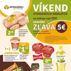 Nitrazdroj leták - náhľad letáku platný od 19.06.2026