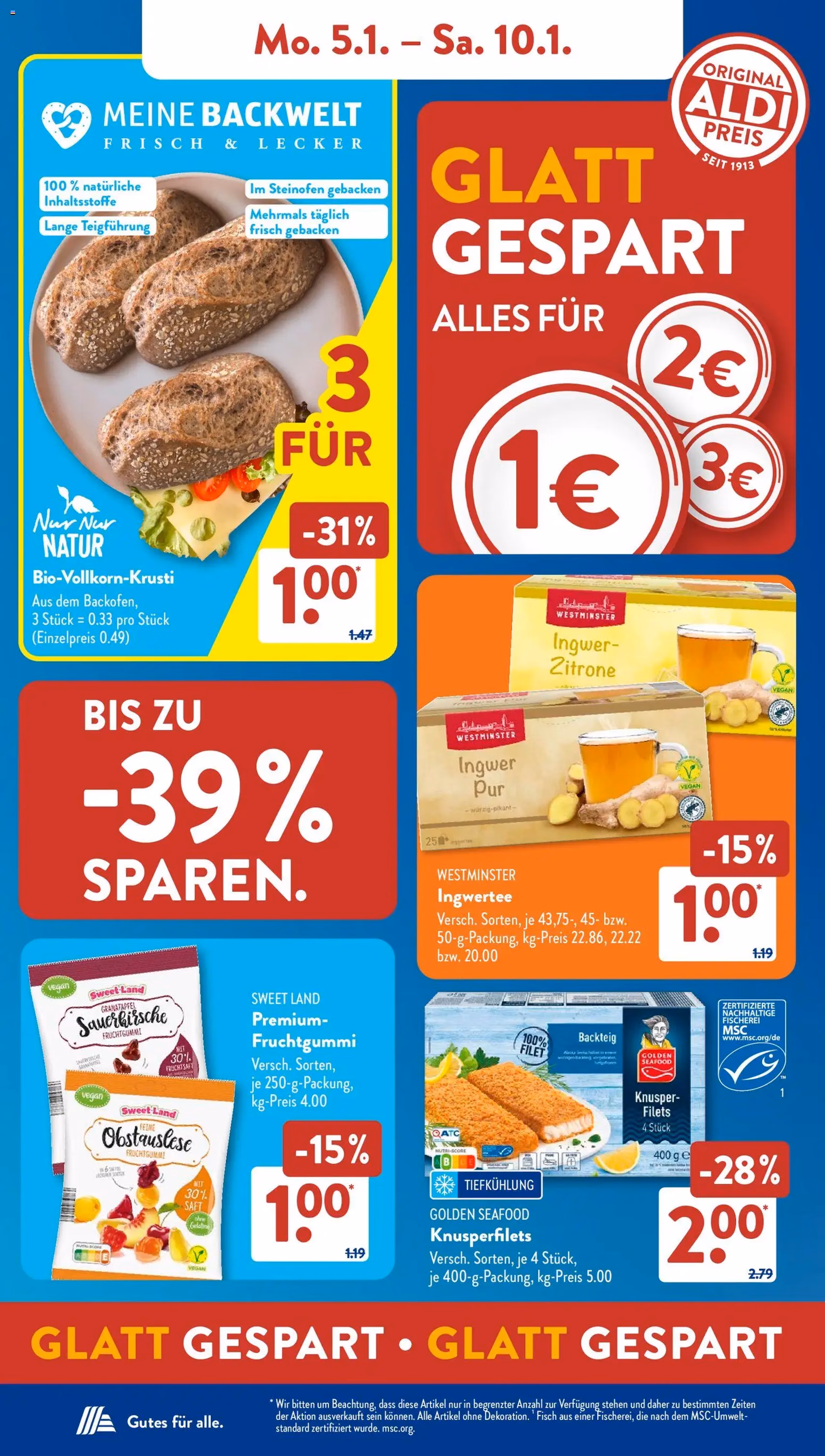 Aldi Süd Prospekt - Gültiger Prospekt ab 05.01.2026, Seite 10 von insgesamt 41
