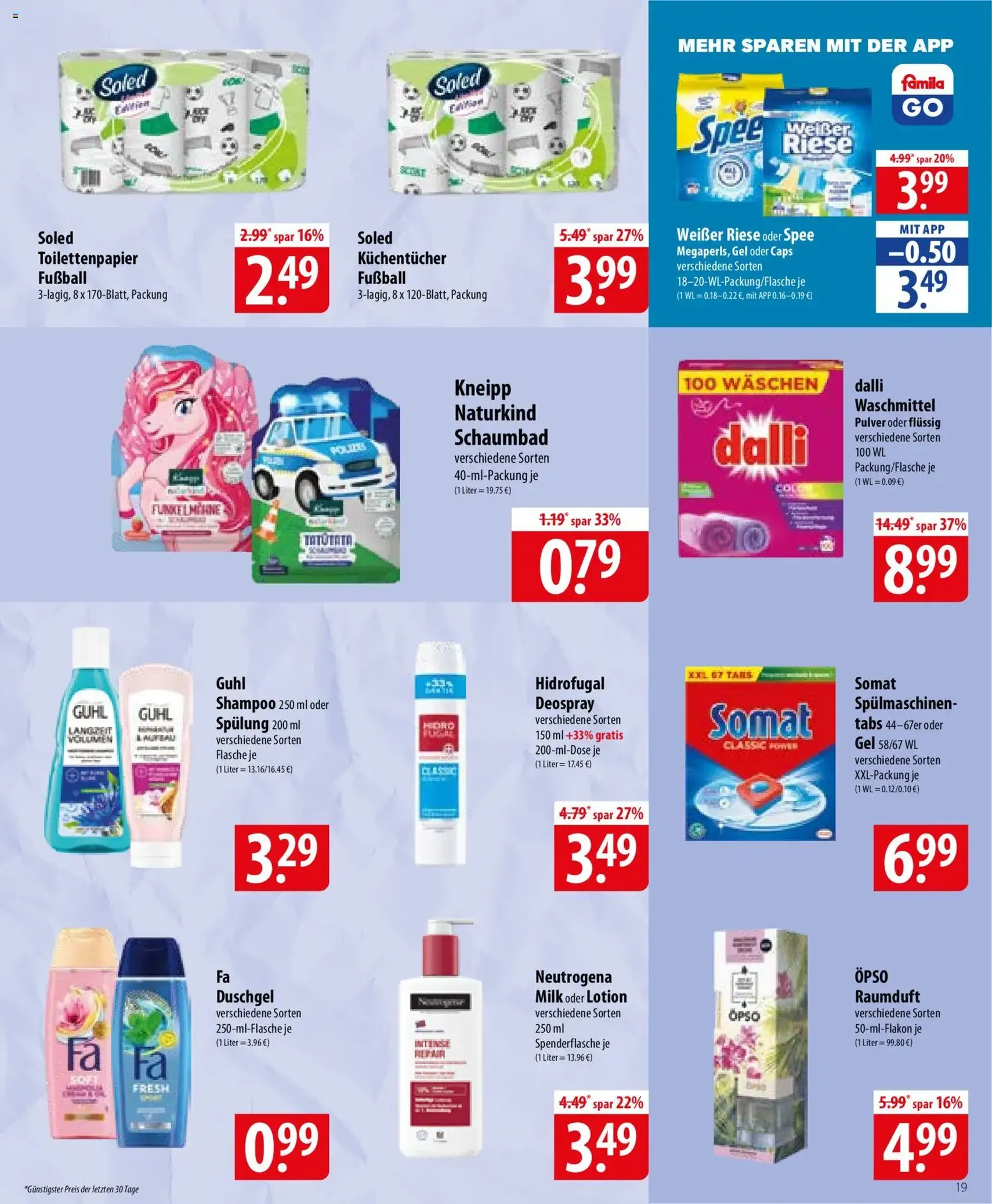 Famila Prospekt - Gültiger Prospekt ab 26.05.2026, Seite 19 von insgesamt 28